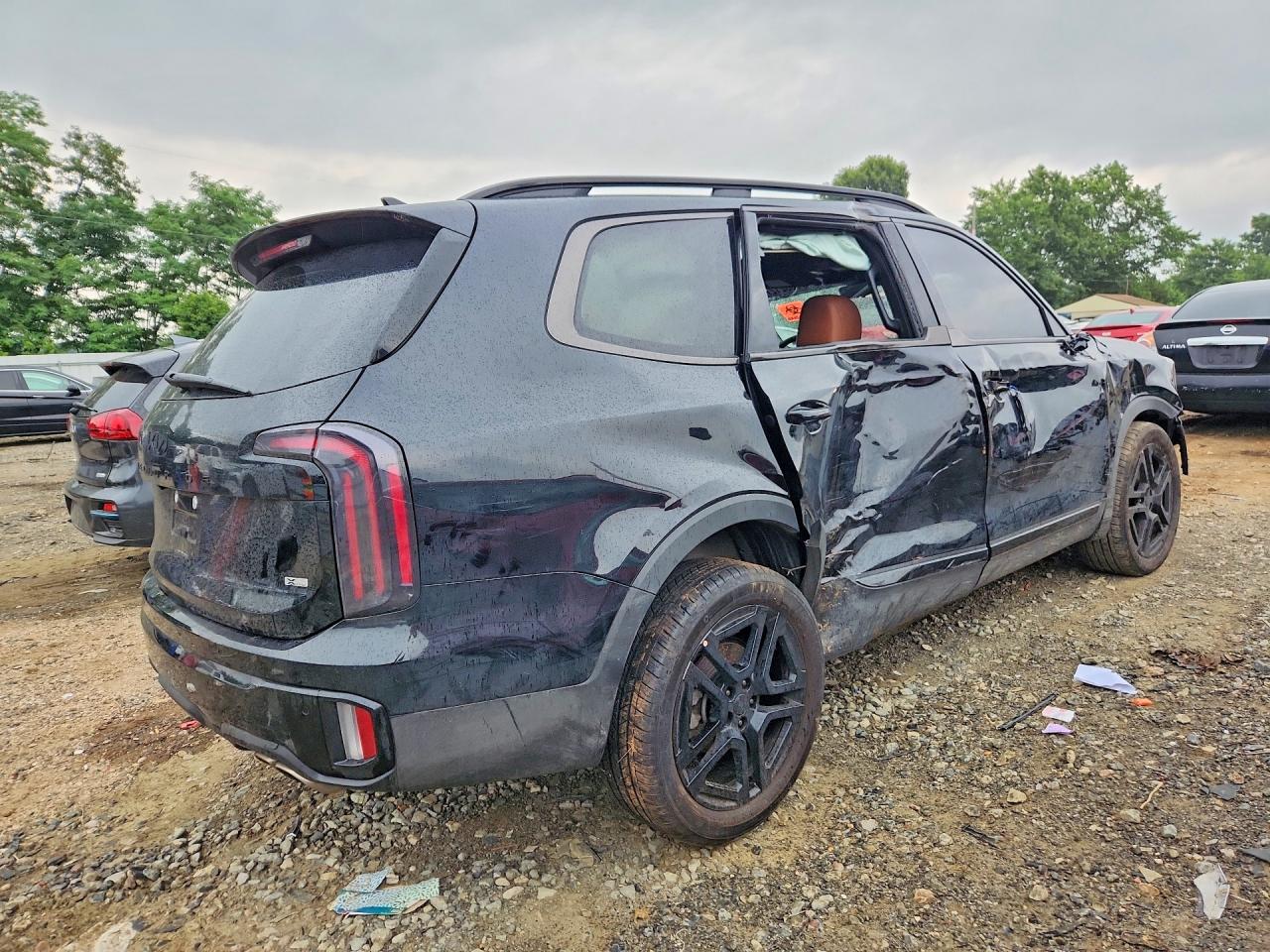 2025 Kia Telluride Sx-prestige X-line Black vin: 5XYP5DGC2SG684425