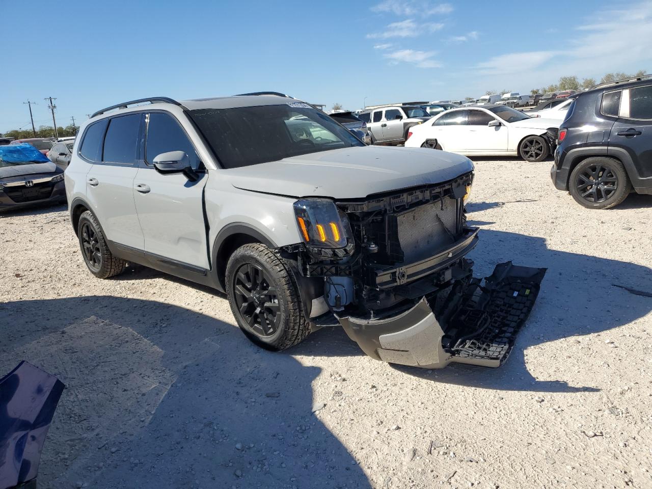 2024 Kia Telluride Sx Серебряный vin: 5XYP5DGC4RG479876