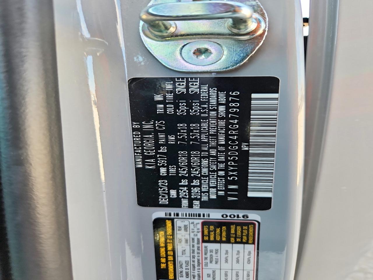 2024 Kia Telluride Sx X-pro Gray vin: 5XYP5DGC4RG479876