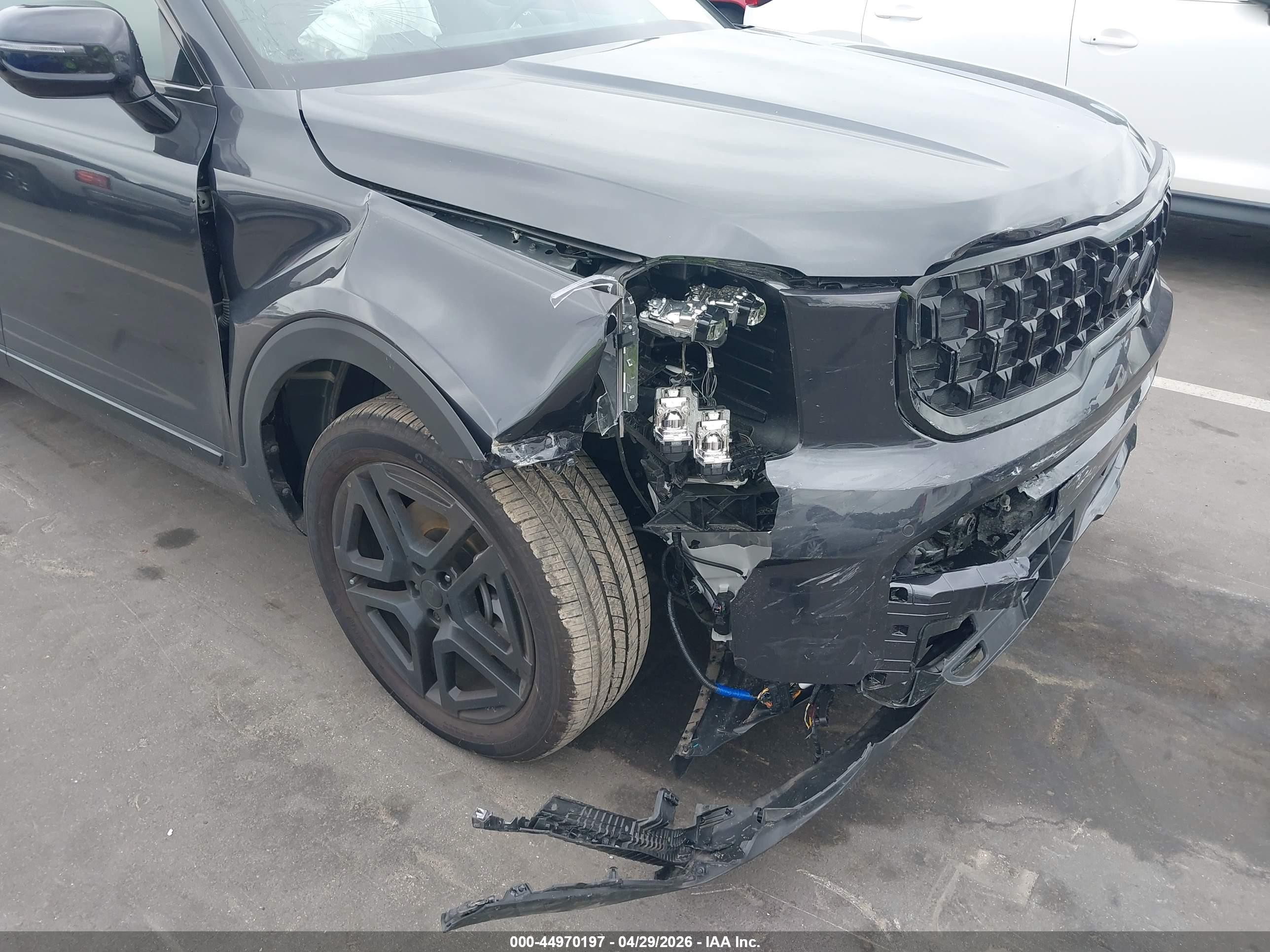 2025 Kia Telluride Sx Prestige X-line Серый vin: 5XYP5DGC4SG657212