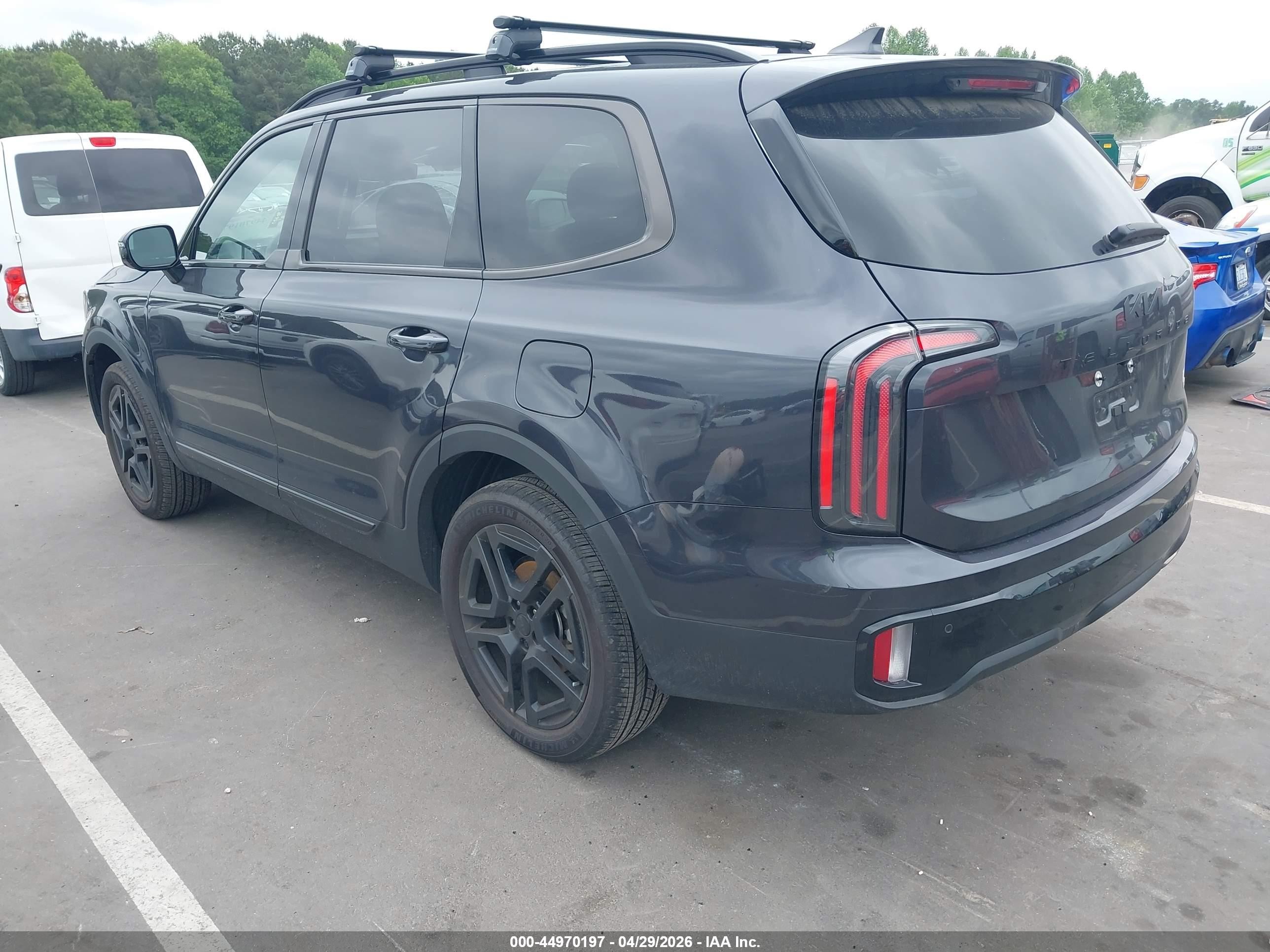 2025 Kia Telluride Sx Prestige X-line Серый vin: 5XYP5DGC4SG657212