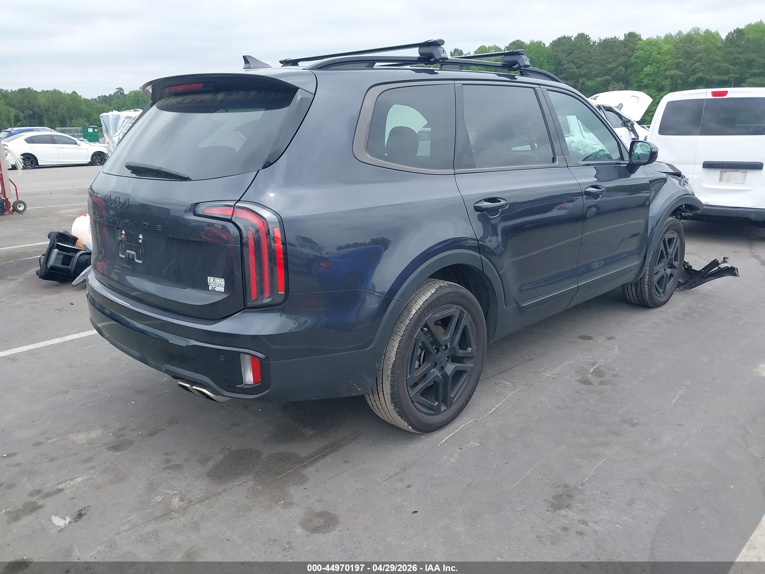 2025 Kia Telluride Sx Prestige X-line Серый vin: 5XYP5DGC4SG657212
