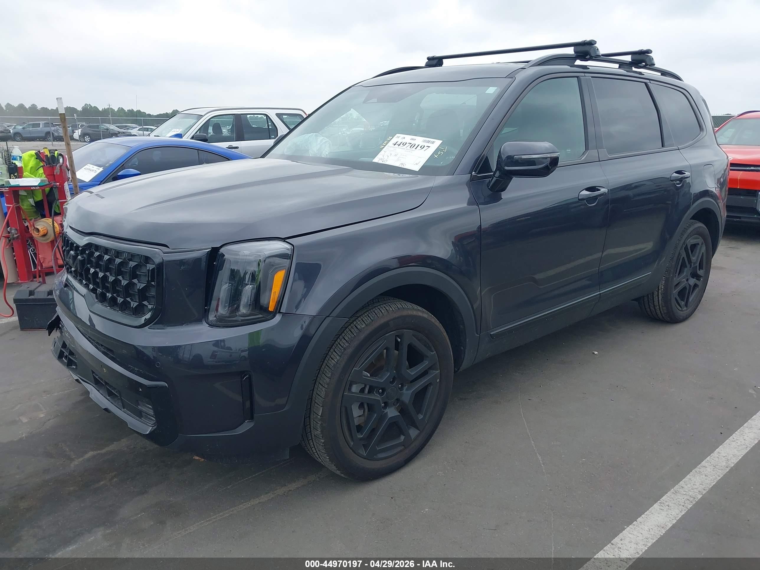 2025 Kia Telluride Sx Prestige X-line Серый vin: 5XYP5DGC4SG657212