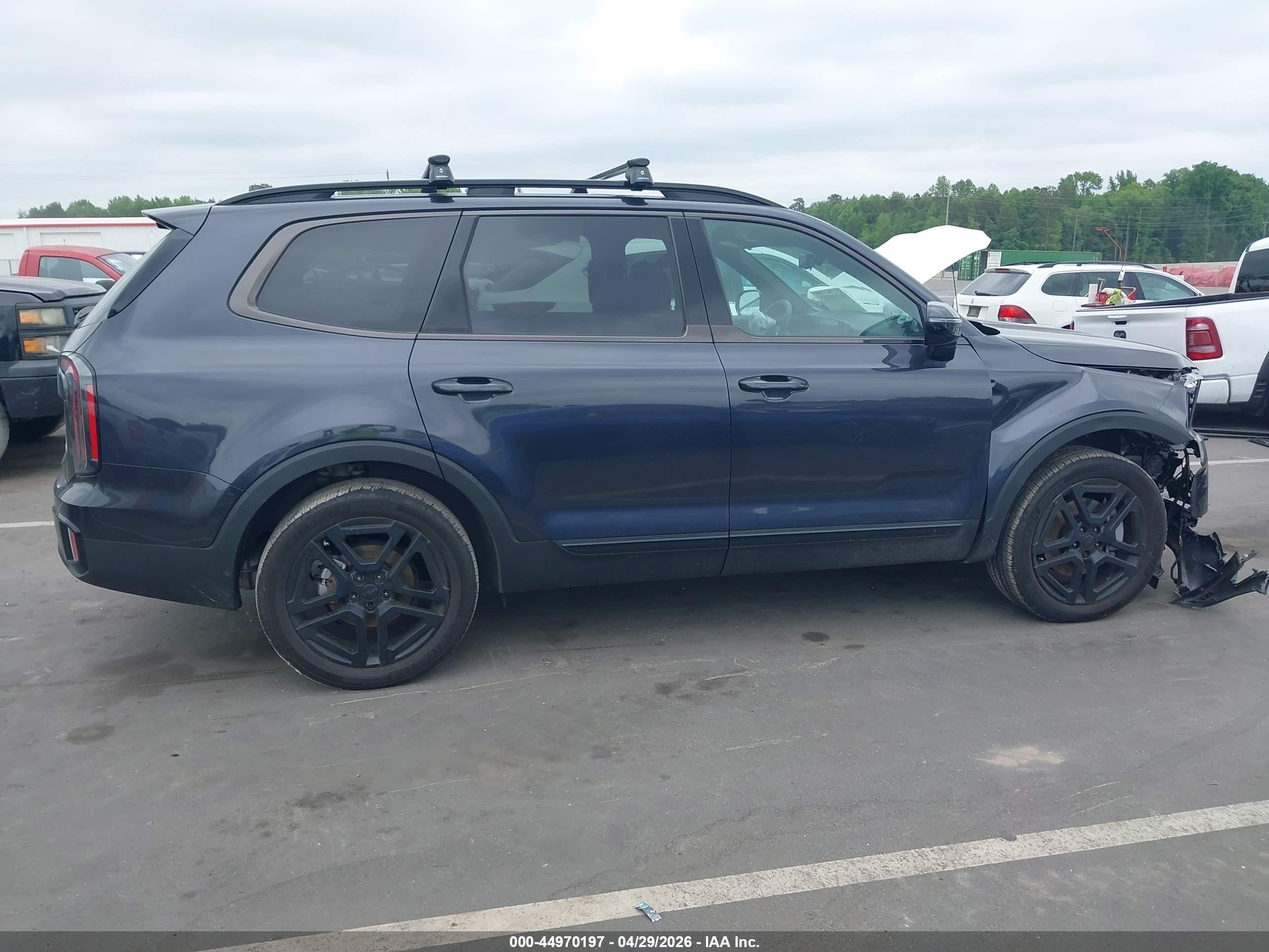 2025 Kia Telluride Sx Prestige X-line Серый vin: 5XYP5DGC4SG657212