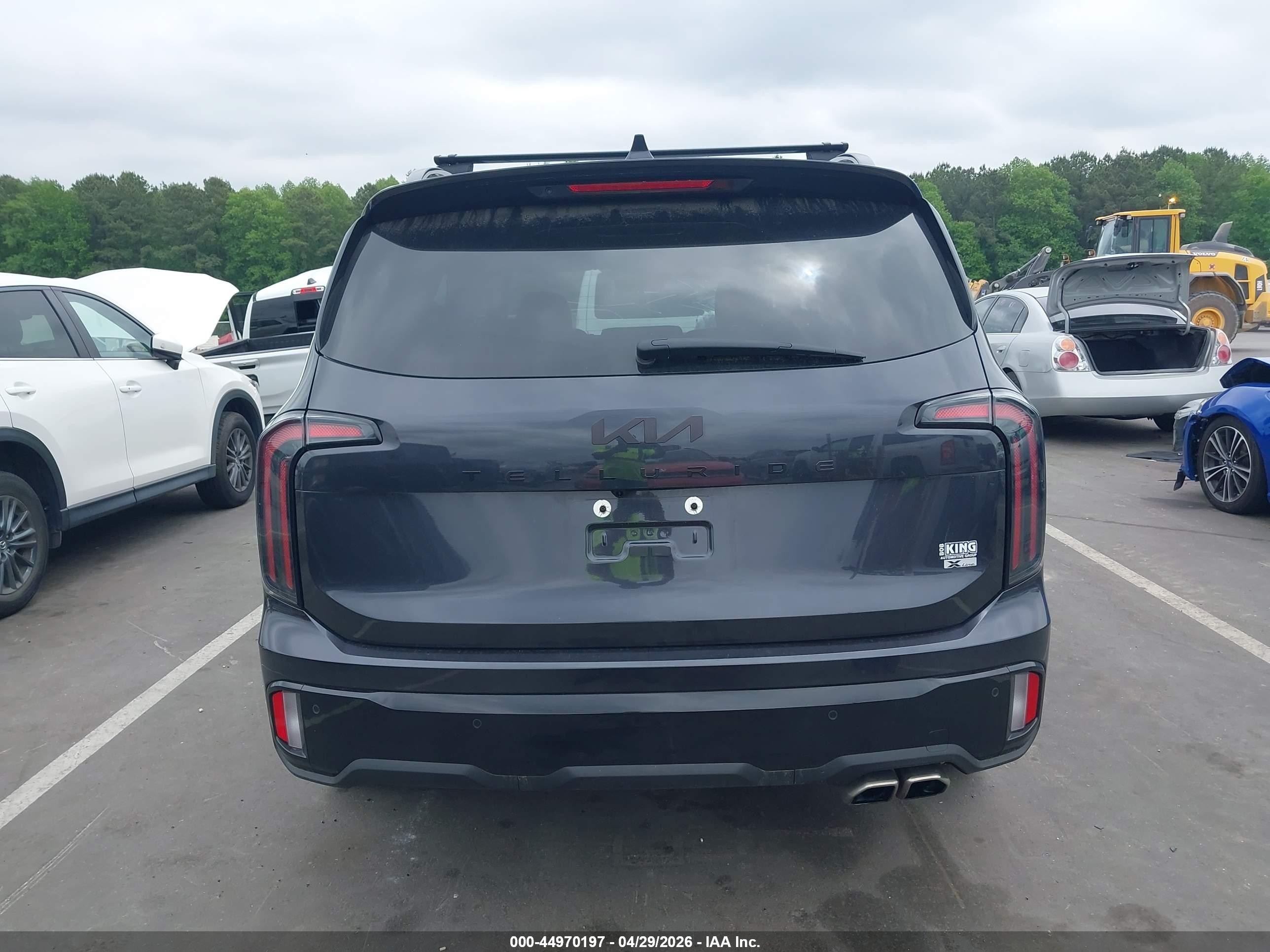 2025 Kia Telluride Sx Prestige X-line Серый vin: 5XYP5DGC4SG657212
