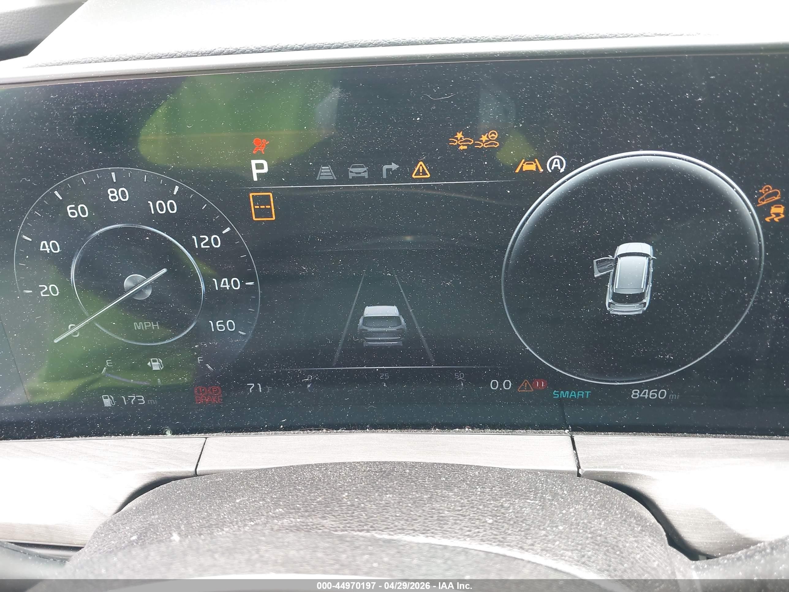 2025 Kia Telluride Sx Prestige X-line Серый vin: 5XYP5DGC4SG657212