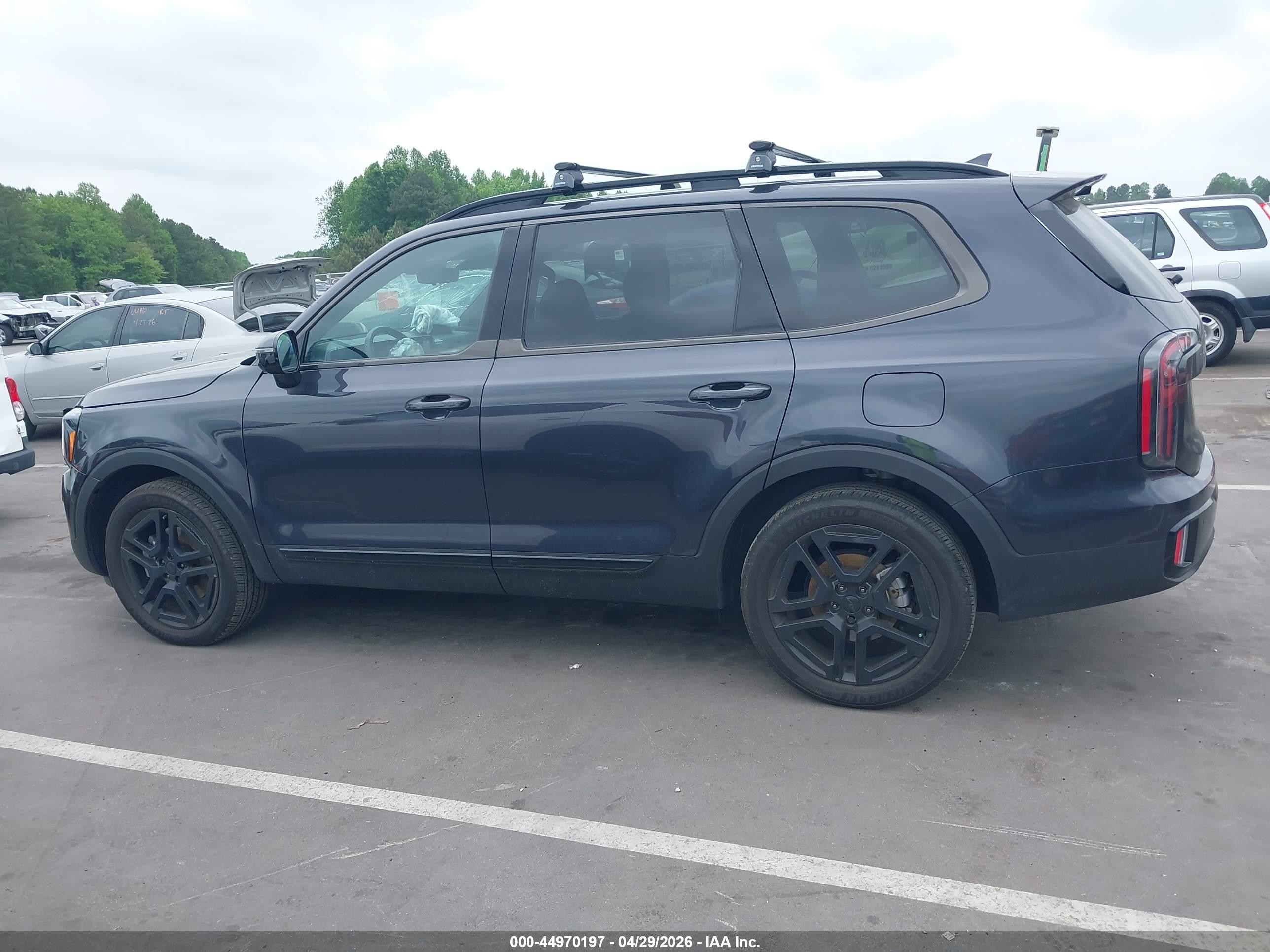 2025 Kia Telluride Sx Prestige X-line Серый vin: 5XYP5DGC4SG657212