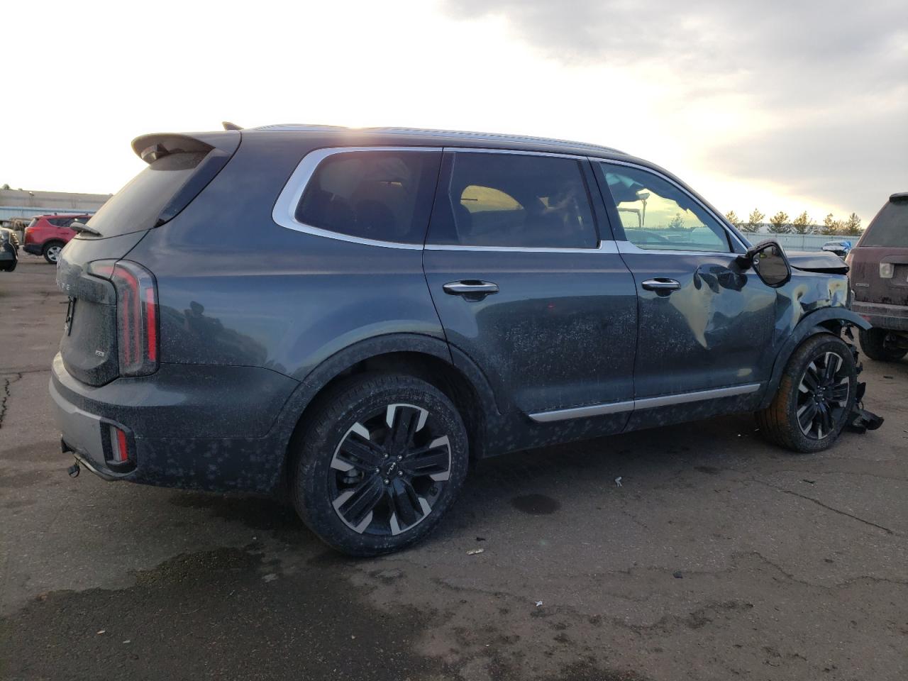 2024 Kia Telluride Sx Gray vin: 5XYP5DGC5RG411781