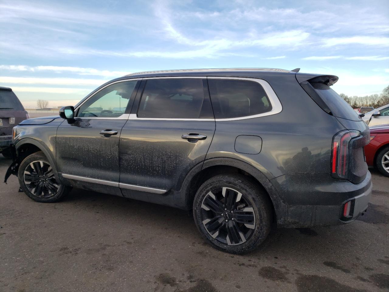2024 Kia Telluride Sx Gray vin: 5XYP5DGC5RG411781