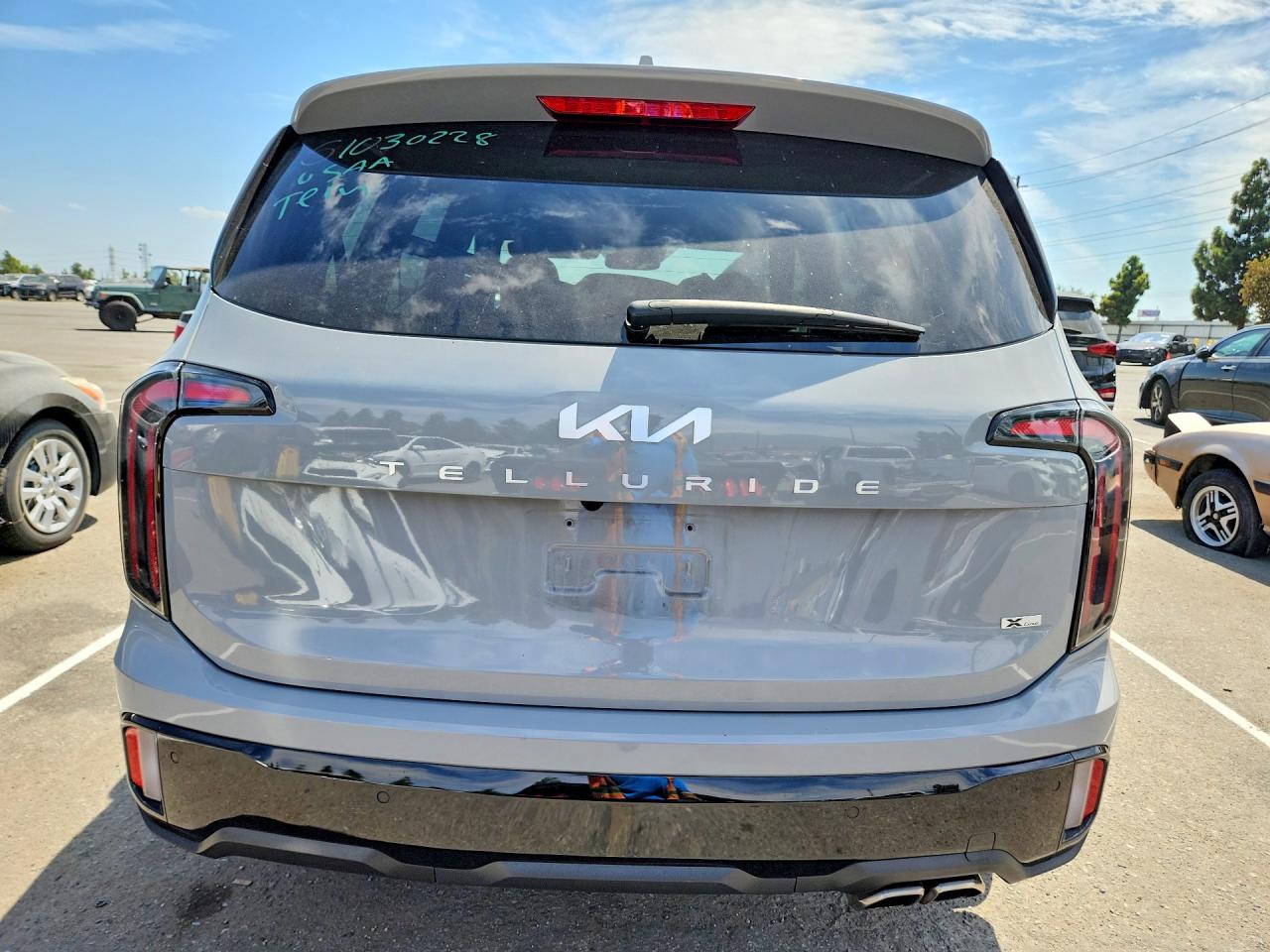 2024 Kia Telluride Sx X-line Серый vin: 5XYP5DGC5RG504087