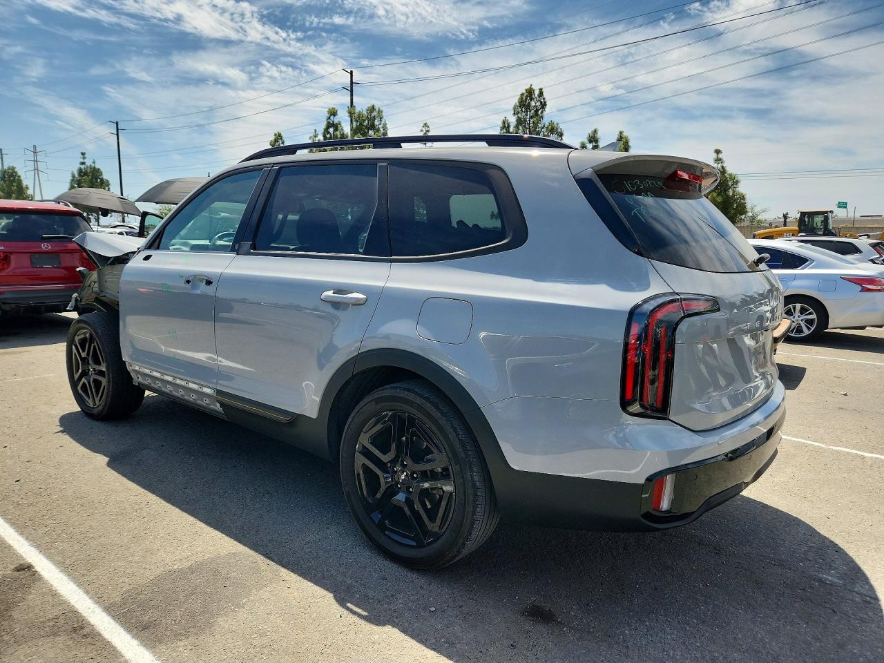 2024 Kia Telluride Sx X-line Серый vin: 5XYP5DGC5RG504087