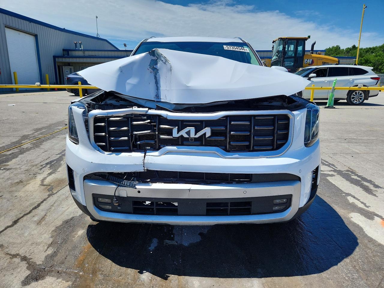 2024 Kia Telluride Sx-prestige White vin: 5XYP5DGC6RG497652