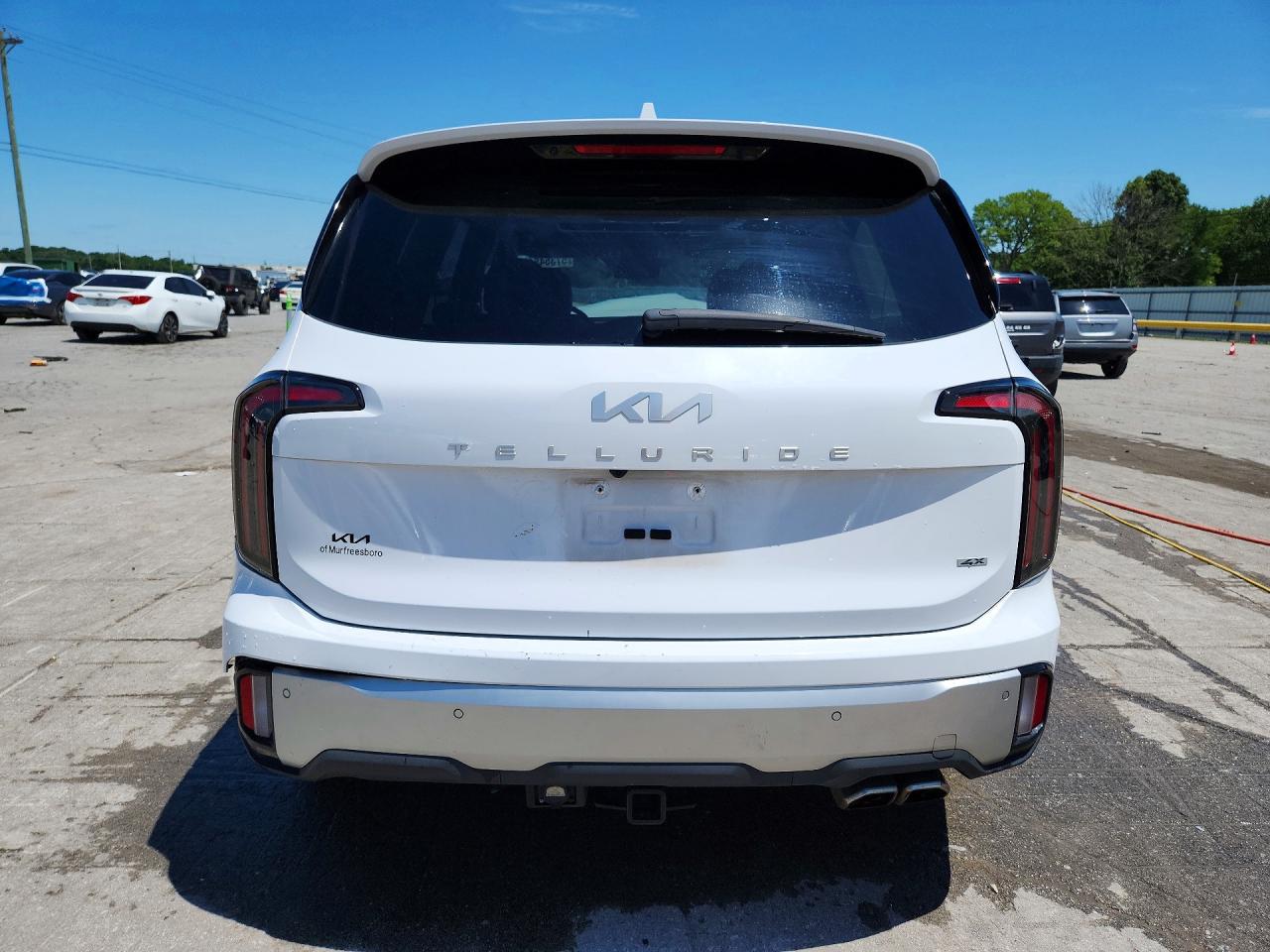 2024 Kia Telluride Sx-prestige White vin: 5XYP5DGC6RG497652