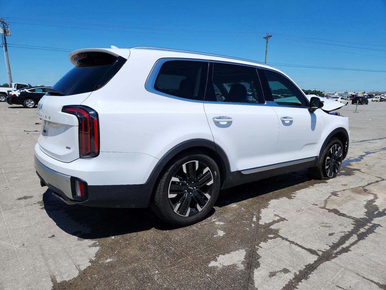 2024 Kia Telluride Sx-prestige White vin: 5XYP5DGC6RG497652