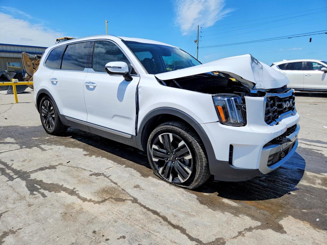 2024 Kia Telluride Sx-prestige White vin: 5XYP5DGC6RG497652