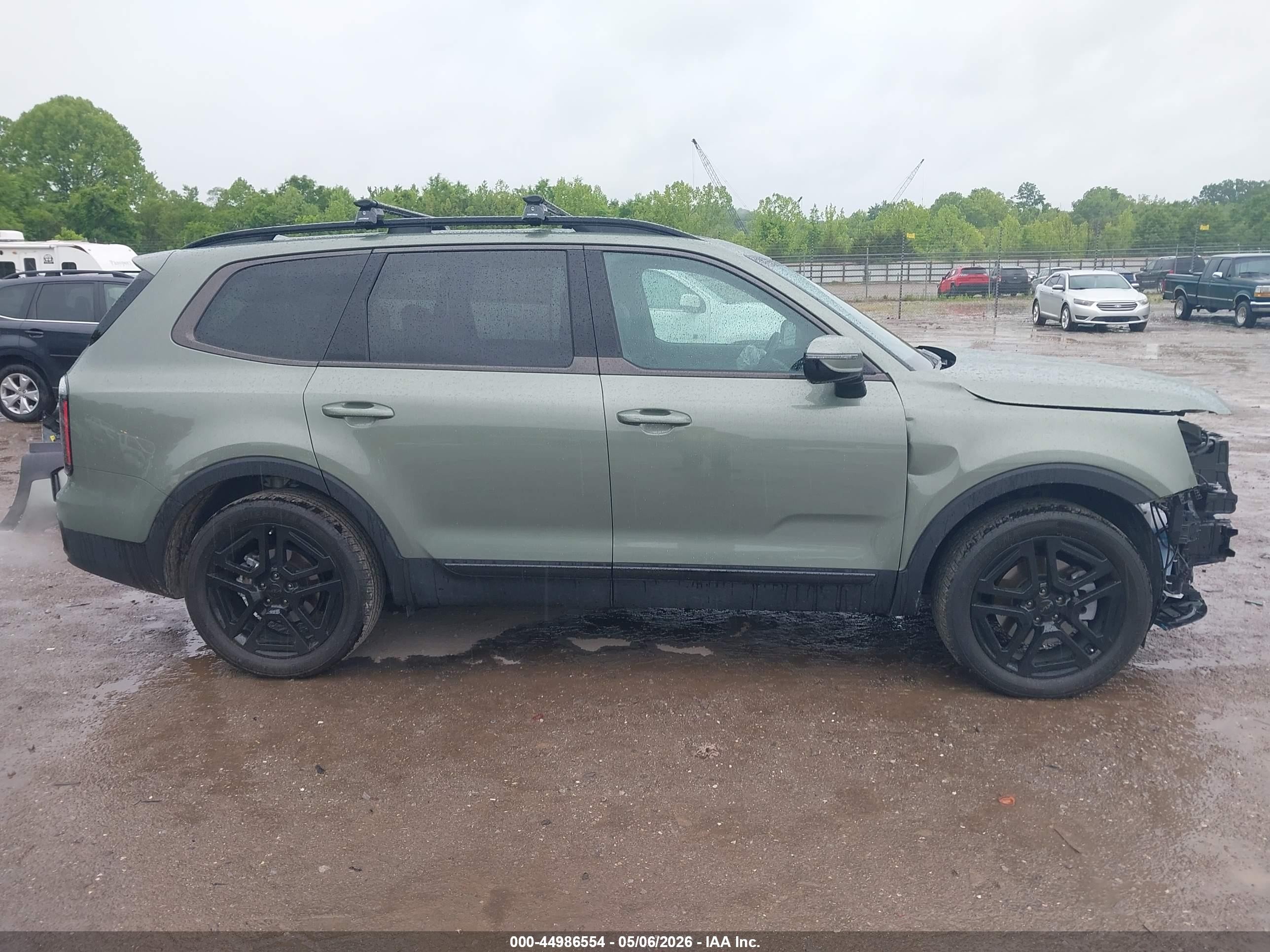 2025 Kia Telluride Sx X-line Зеленый vin: 5XYP5DGC7SG648892