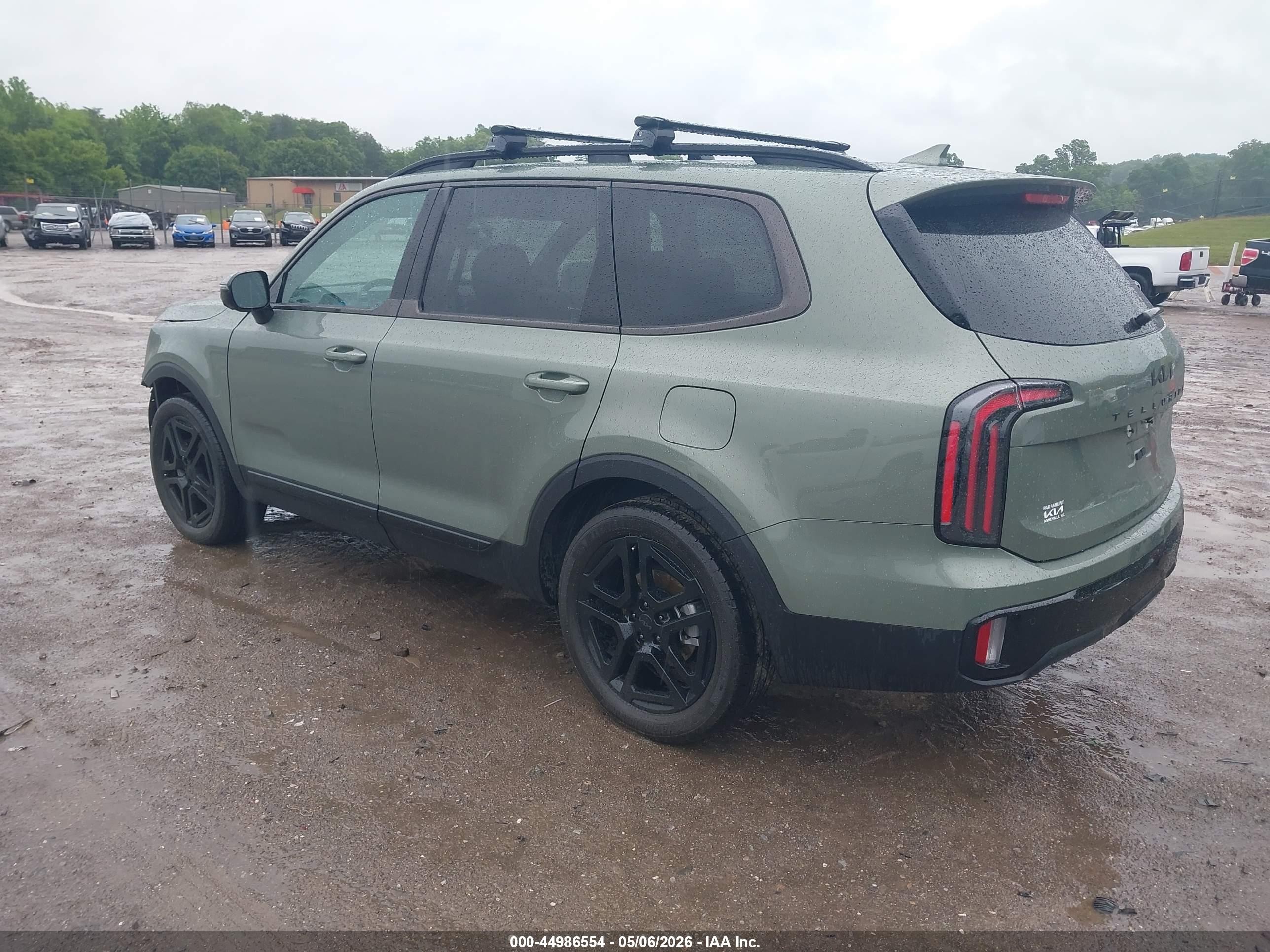 2025 Kia Telluride Sx X-line Зеленый vin: 5XYP5DGC7SG648892