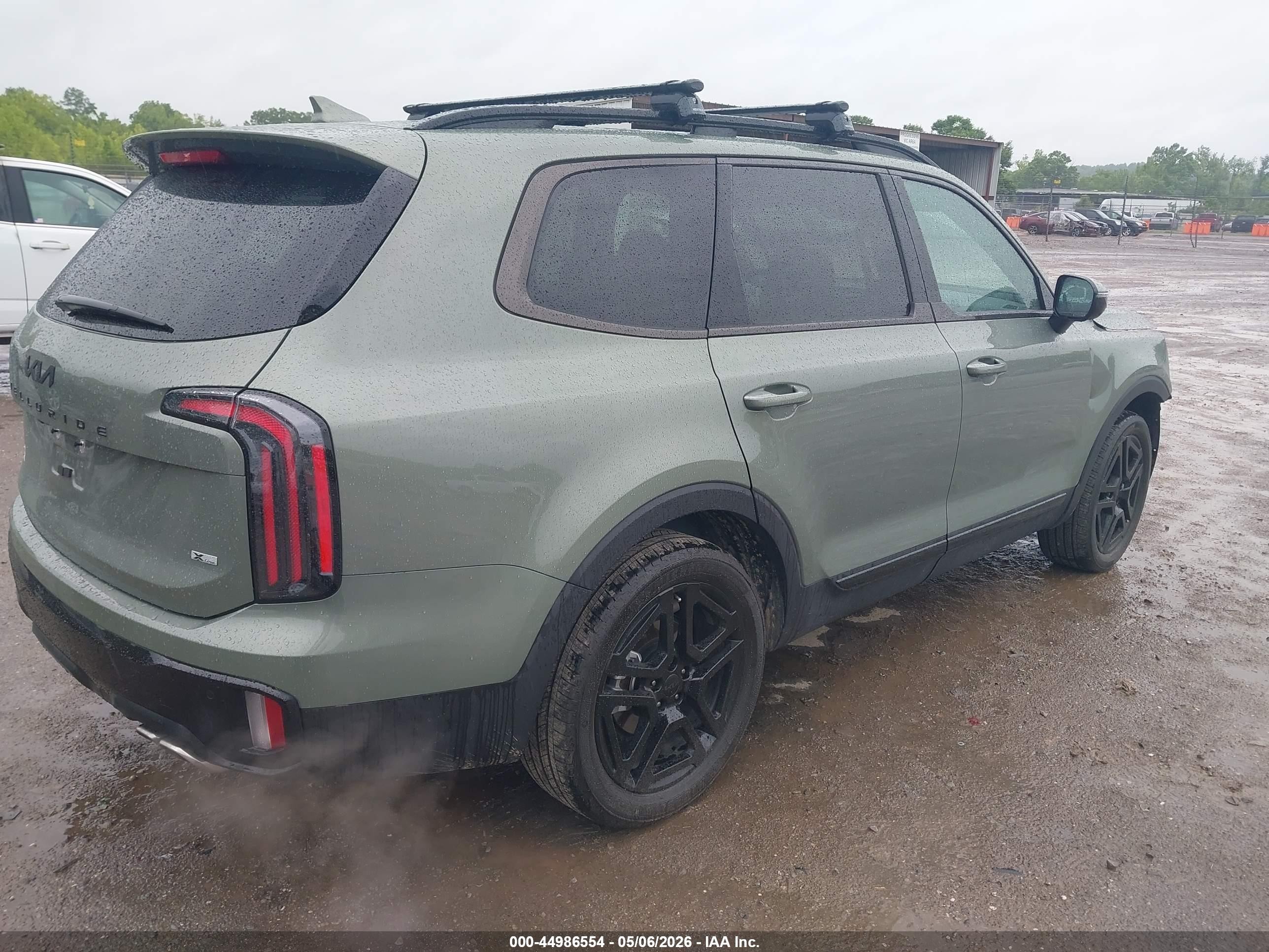2025 Kia Telluride Sx X-line Зеленый vin: 5XYP5DGC7SG648892