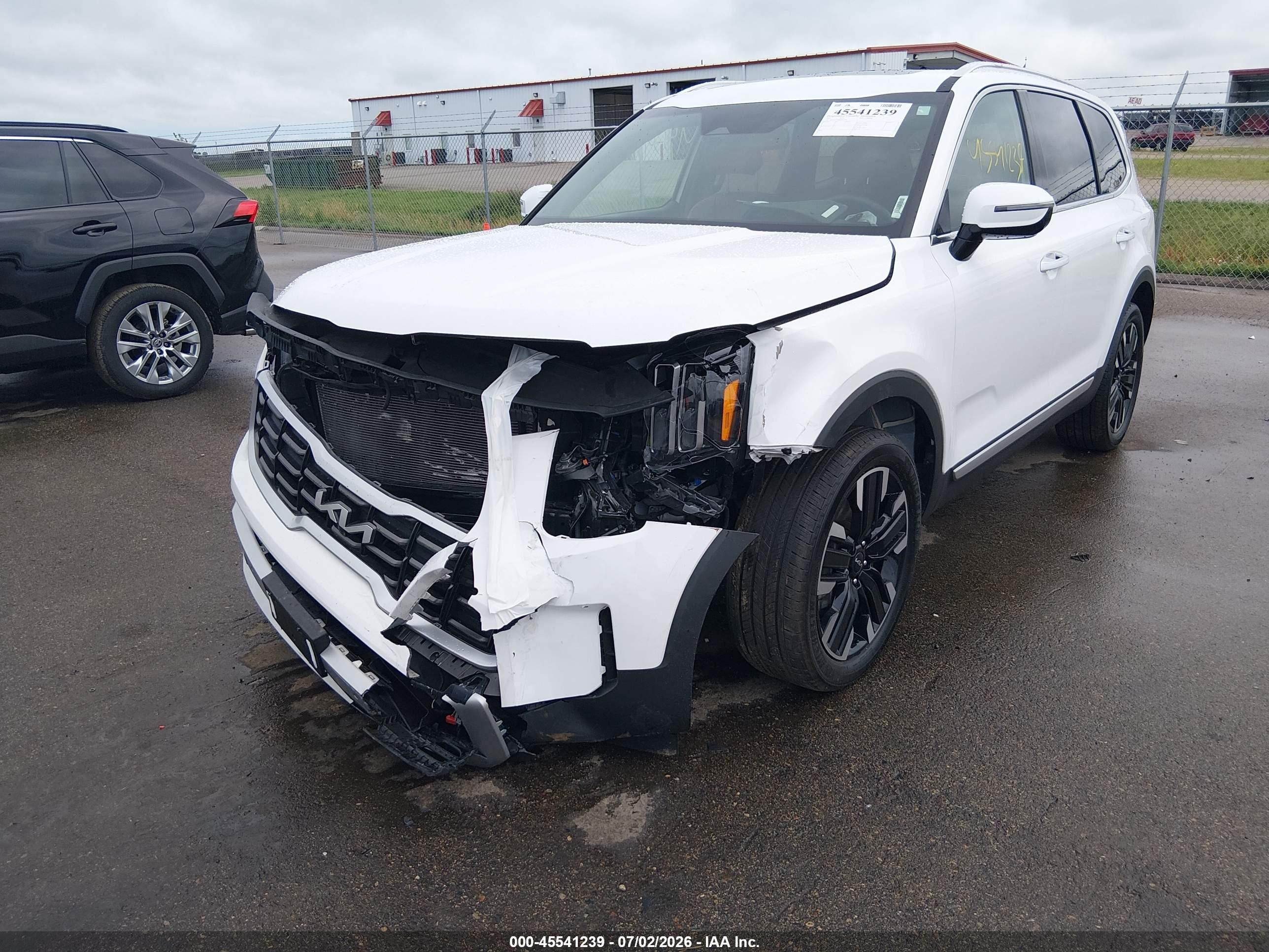 2024 Kia Telluride Sx Белый vin: 5XYP5DGC8RG443950
