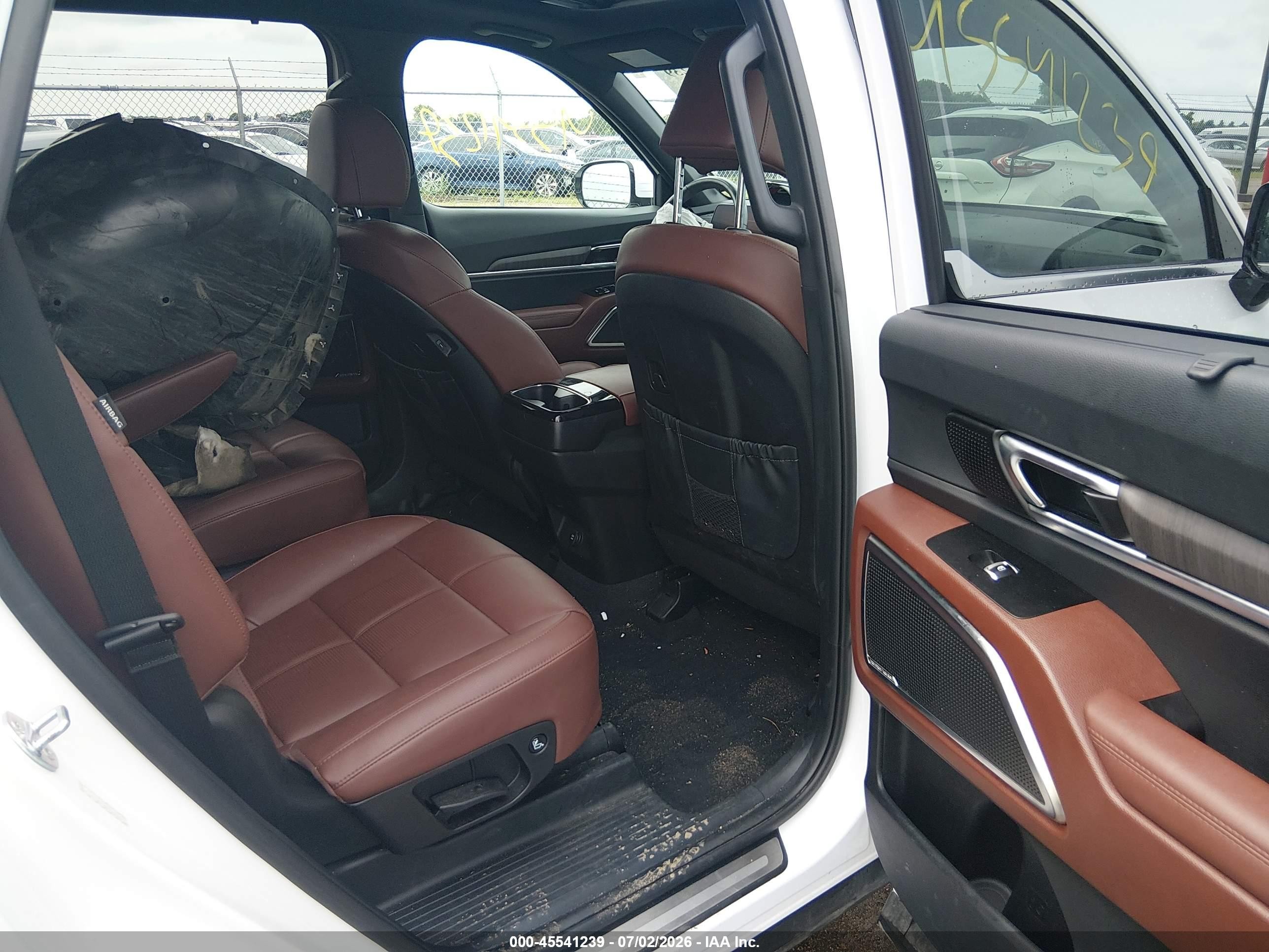 2024 Kia Telluride Sx Белый vin: 5XYP5DGC8RG443950