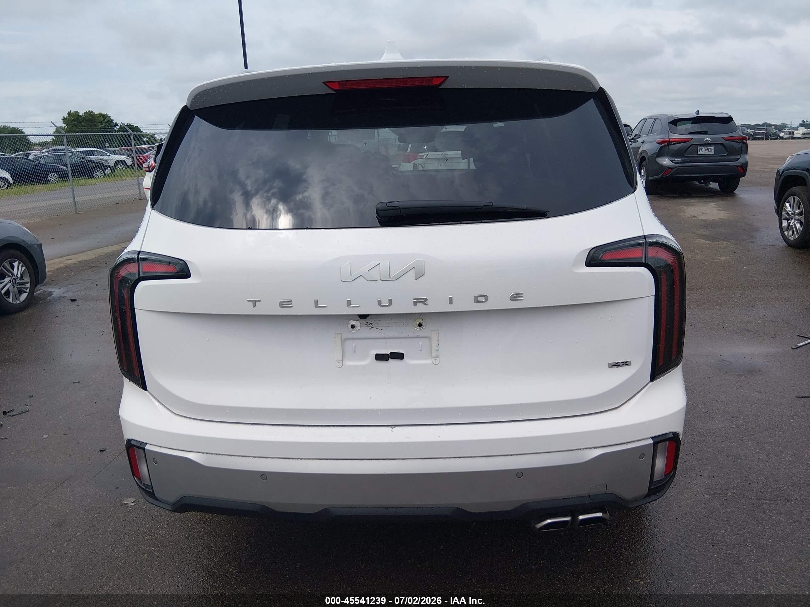 2024 Kia Telluride Sx Белый vin: 5XYP5DGC8RG443950