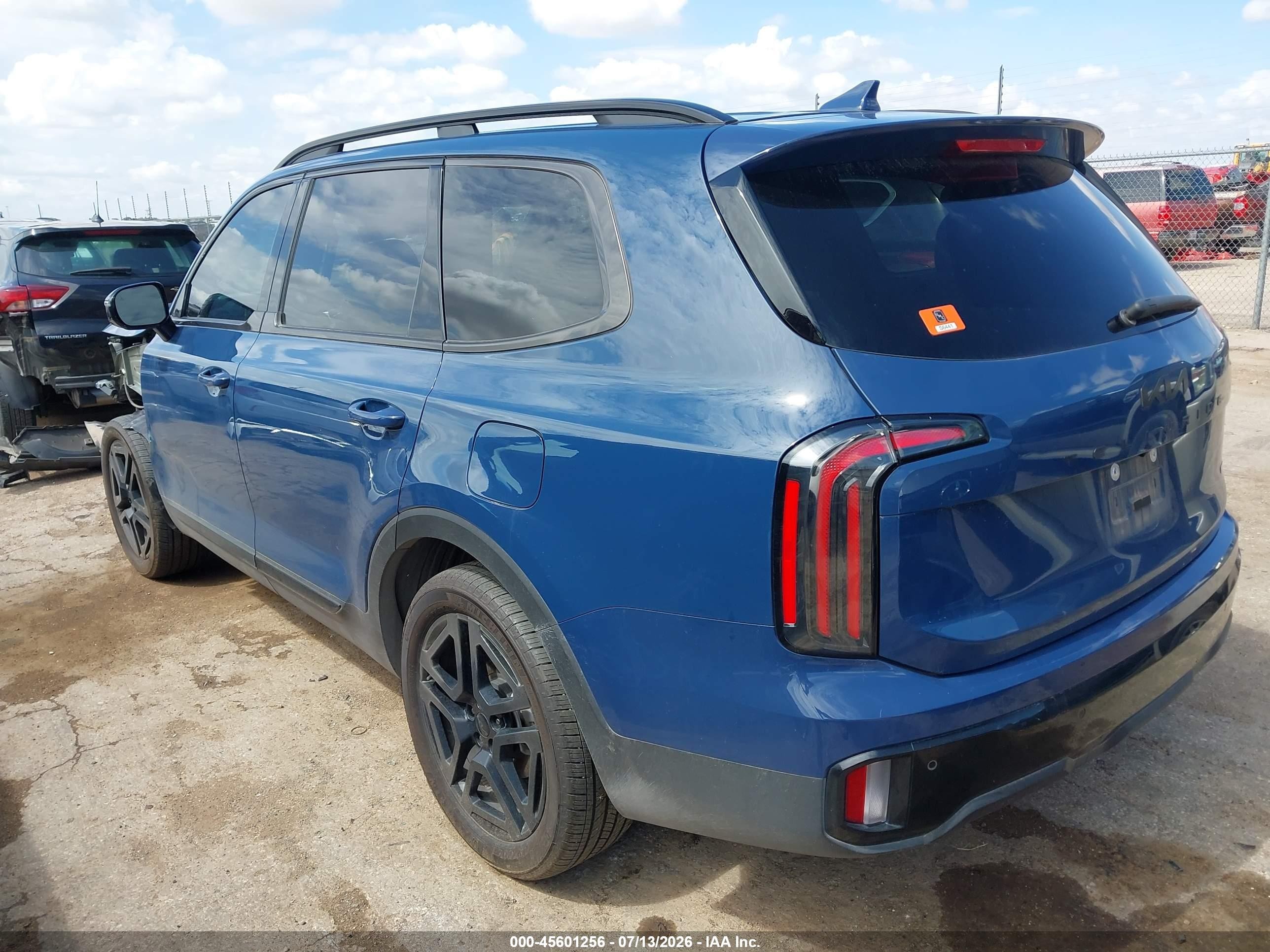 2025 Kia Telluride Sx X-line Blue vin: 5XYP5DGC8SG568582
