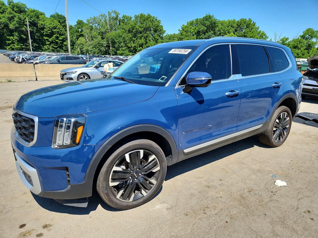 2025 Kia Telluride Sx Blue vin: 5XYP5DGCXSG578210