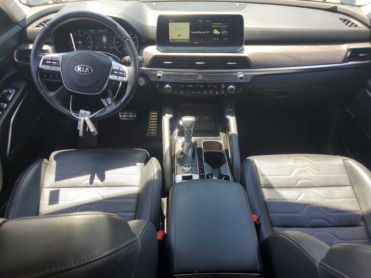 2021 Kia Telluride Sx Black vin: 5XYP5DHC1MG106074