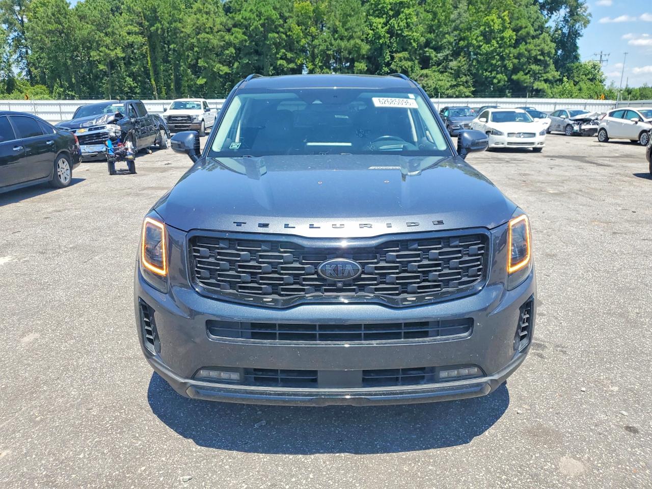 2021 Kia Telluride Sx Black vin: 5XYP5DHC1MG106074