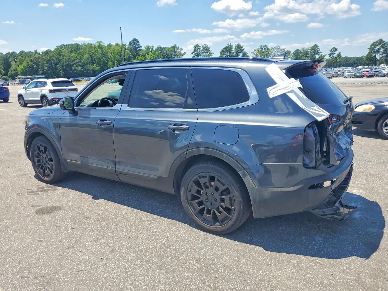2021 Kia Telluride Sx Black vin: 5XYP5DHC1MG106074