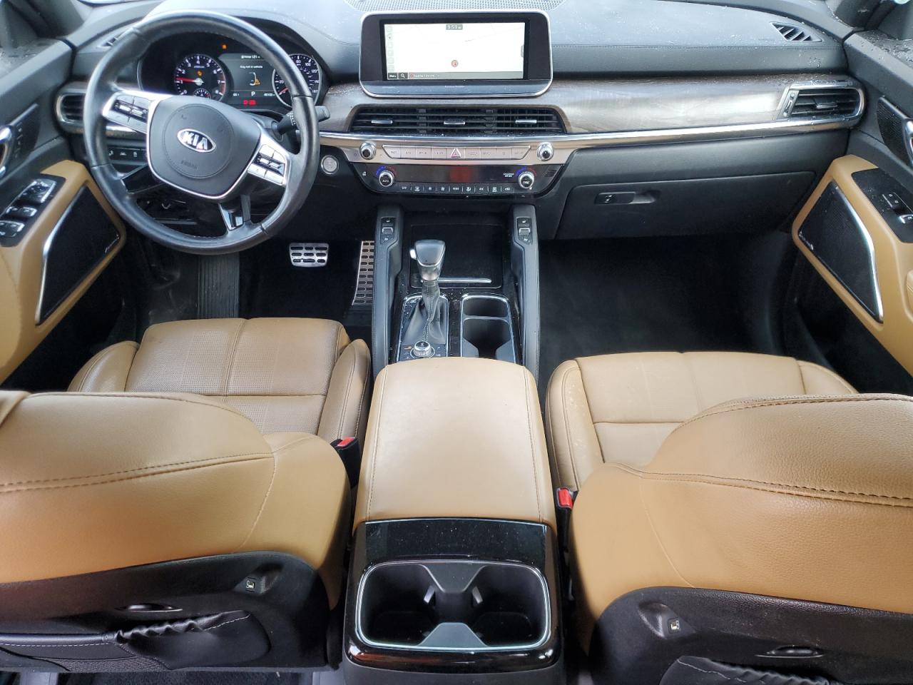 2021 Kia Telluride Sx Gray vin: 5XYP5DHC2MG103569