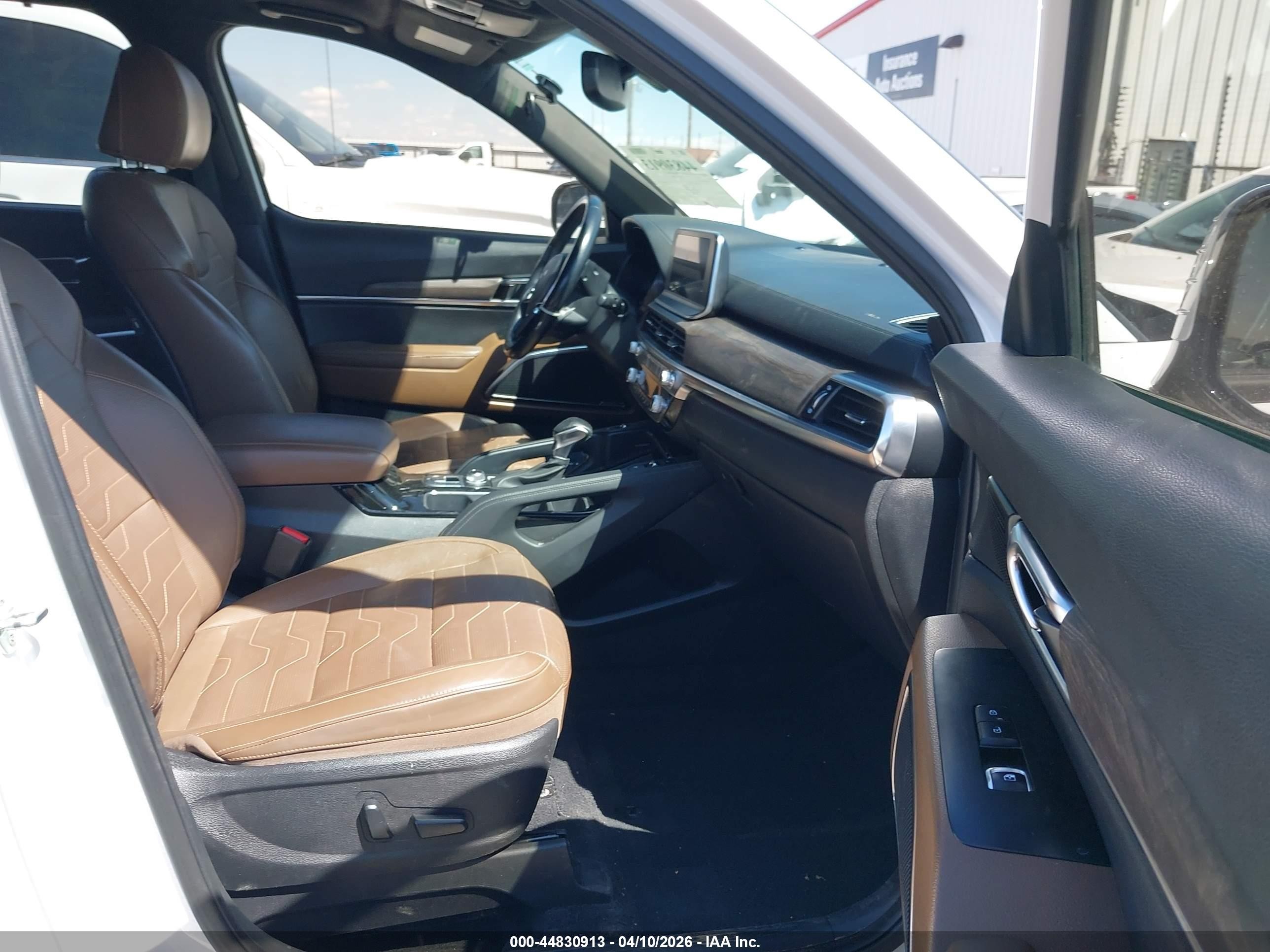 2022 Kia Telluride Sx White vin: 5XYP5DHC2NG212583