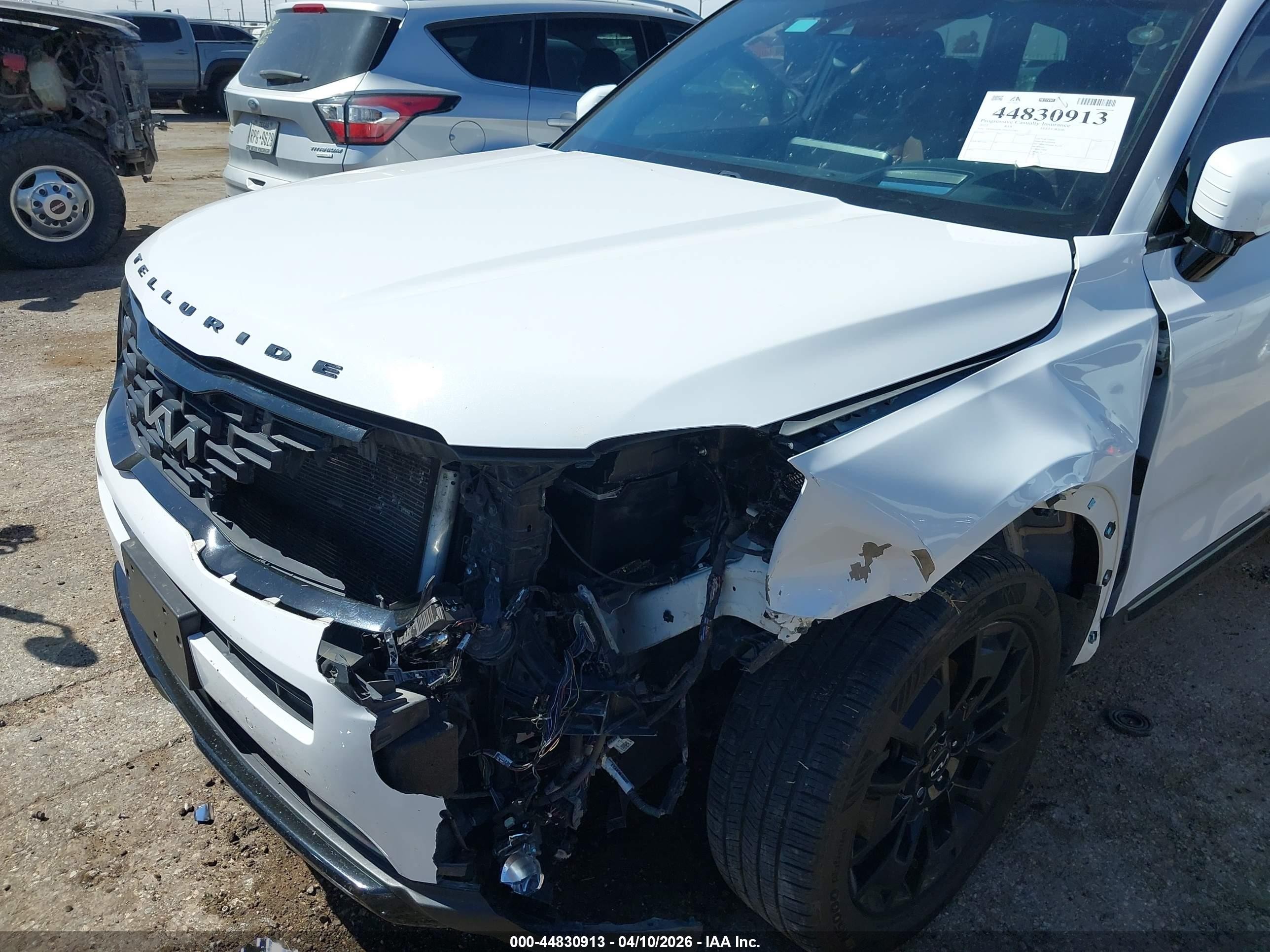 2022 Kia Telluride Sx White vin: 5XYP5DHC2NG212583