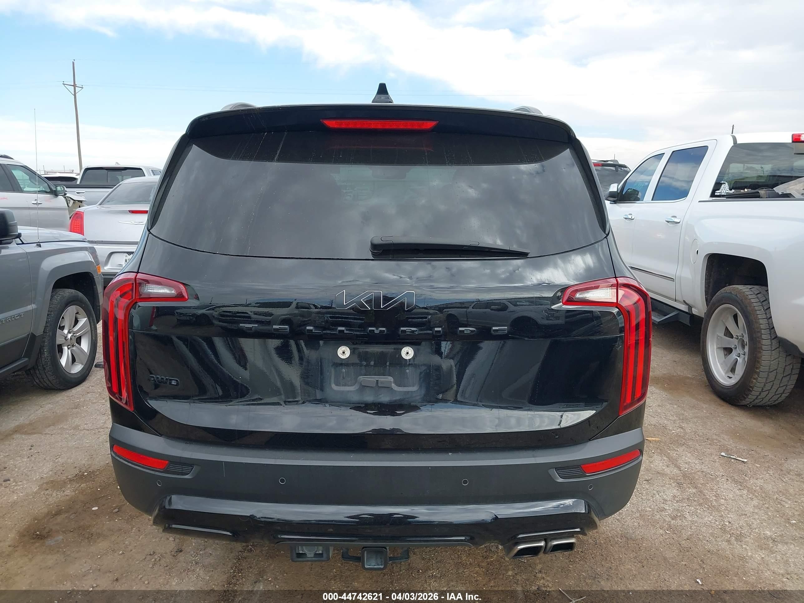 2022 Kia Telluride Sx Black vin: 5XYP5DHC4NG270209