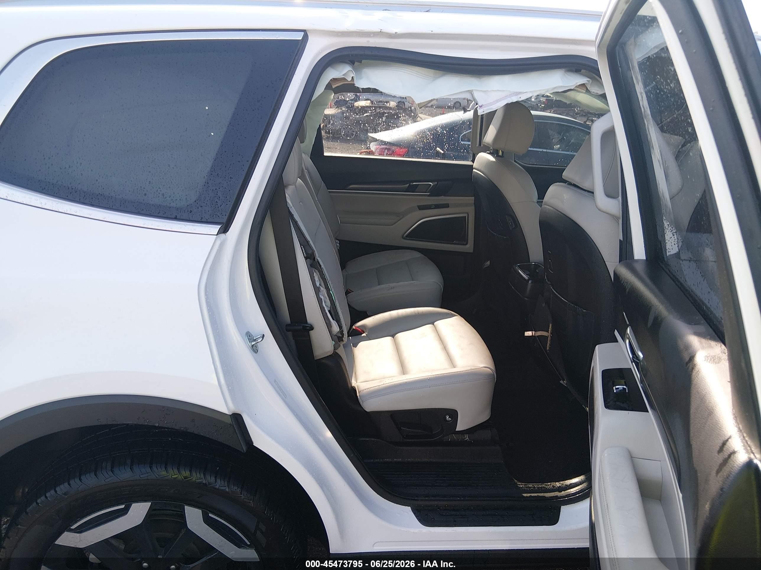 2024 Kia Telluride S White vin: 5XYP64GC2RG423707