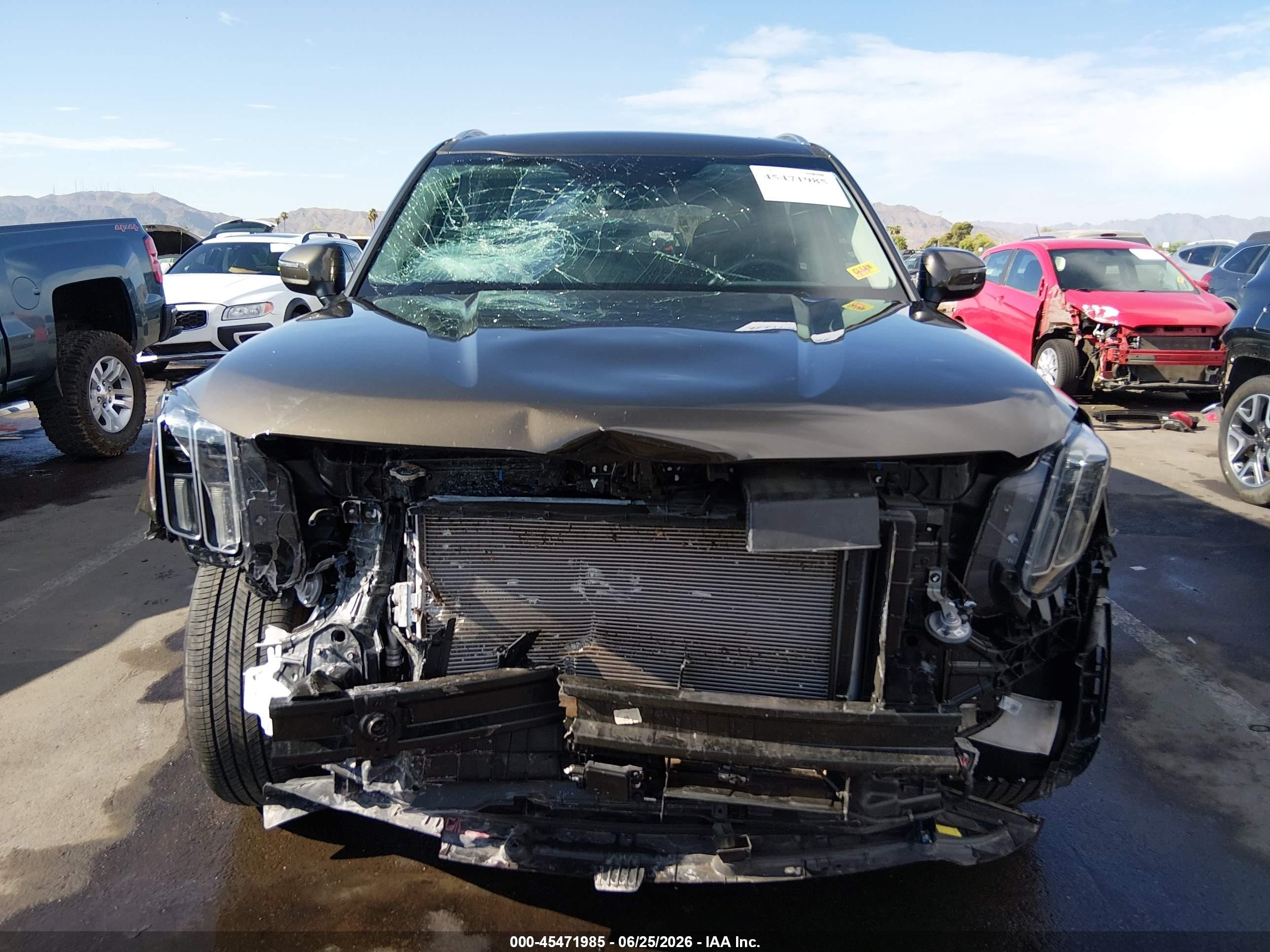 2025 Kia Telluride S Black vin: 5XYP64GC3SG674306