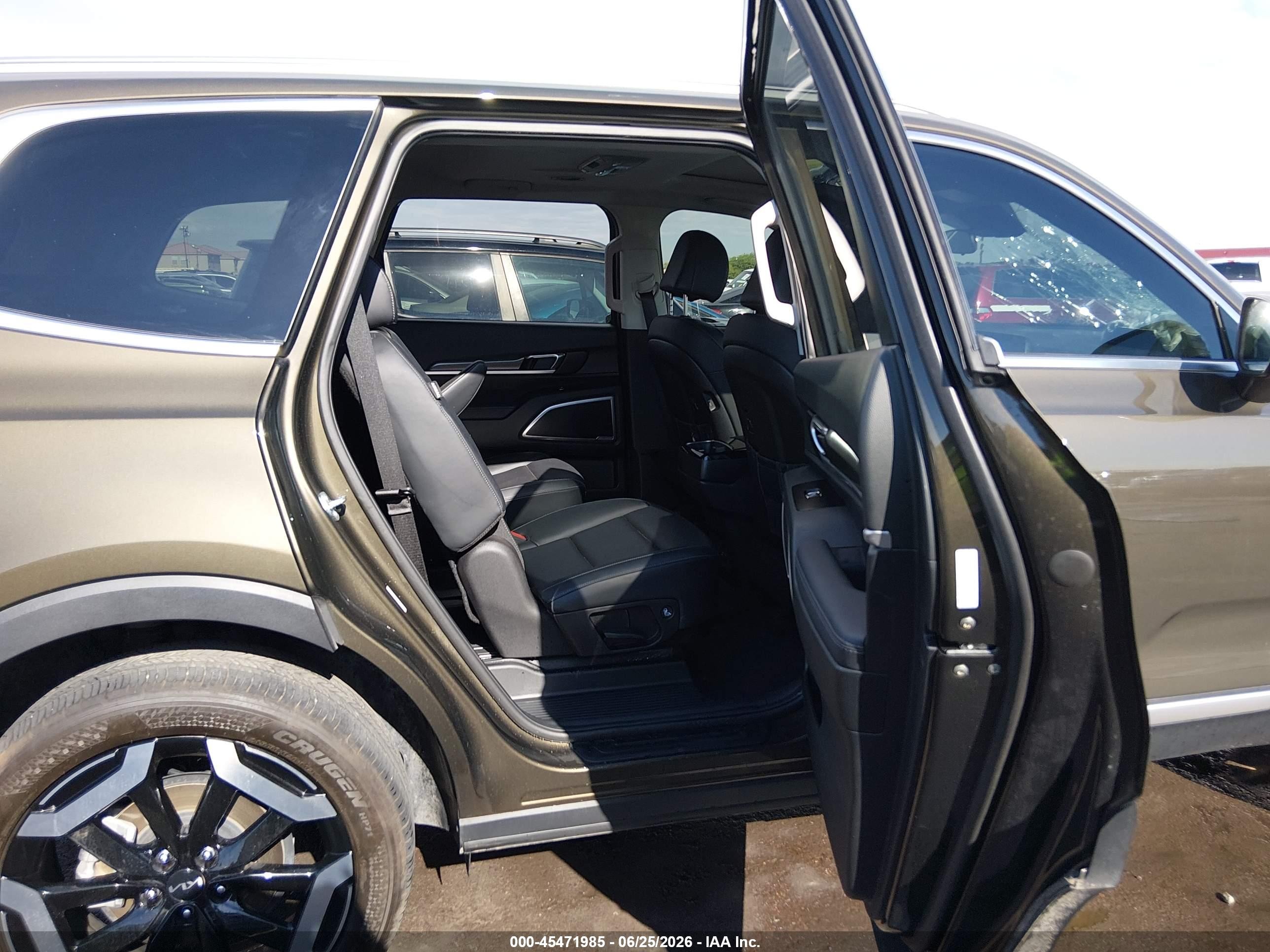 2025 Kia Telluride S Black vin: 5XYP64GC3SG674306