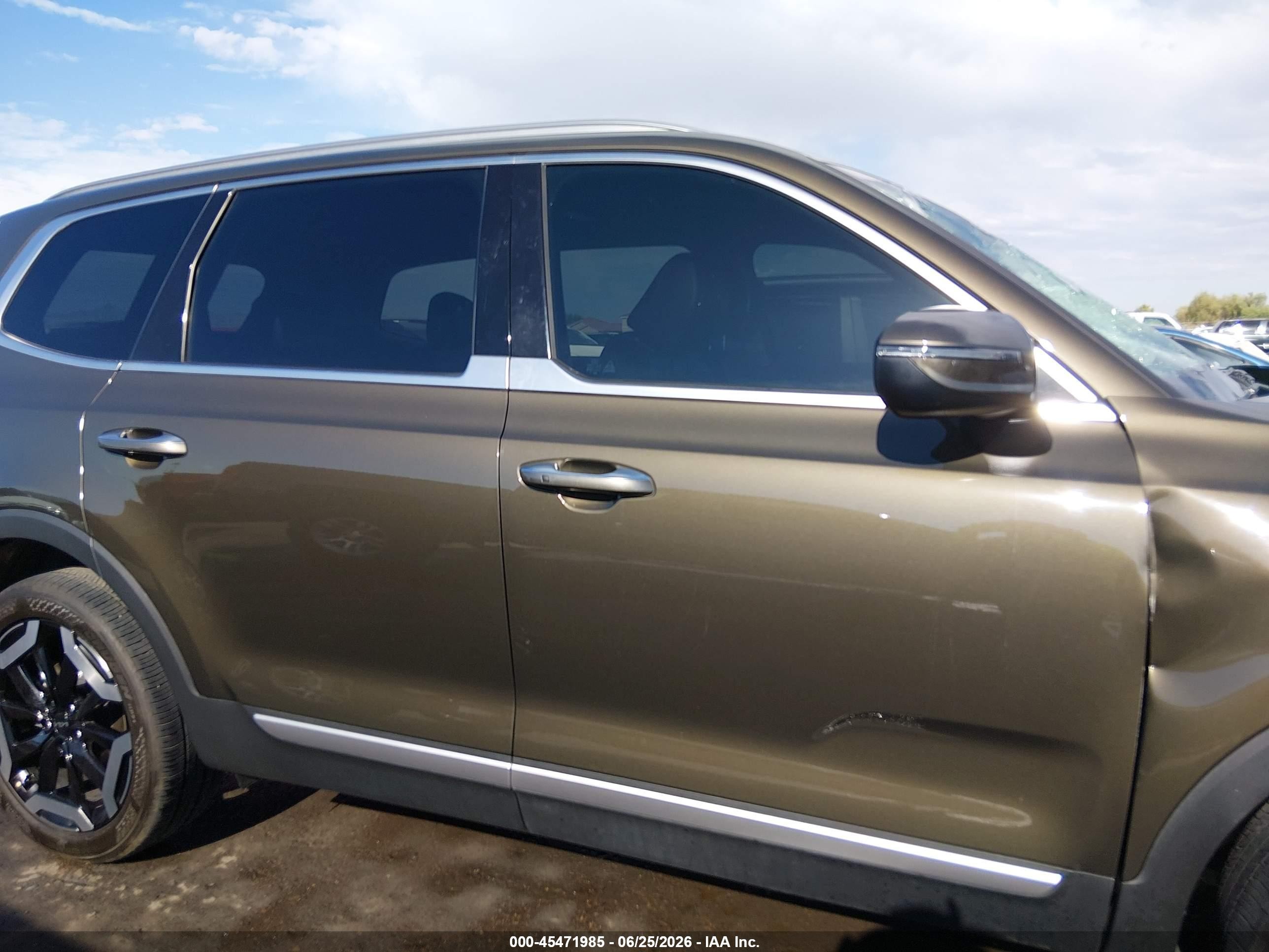 2025 Kia Telluride S Black vin: 5XYP64GC3SG674306