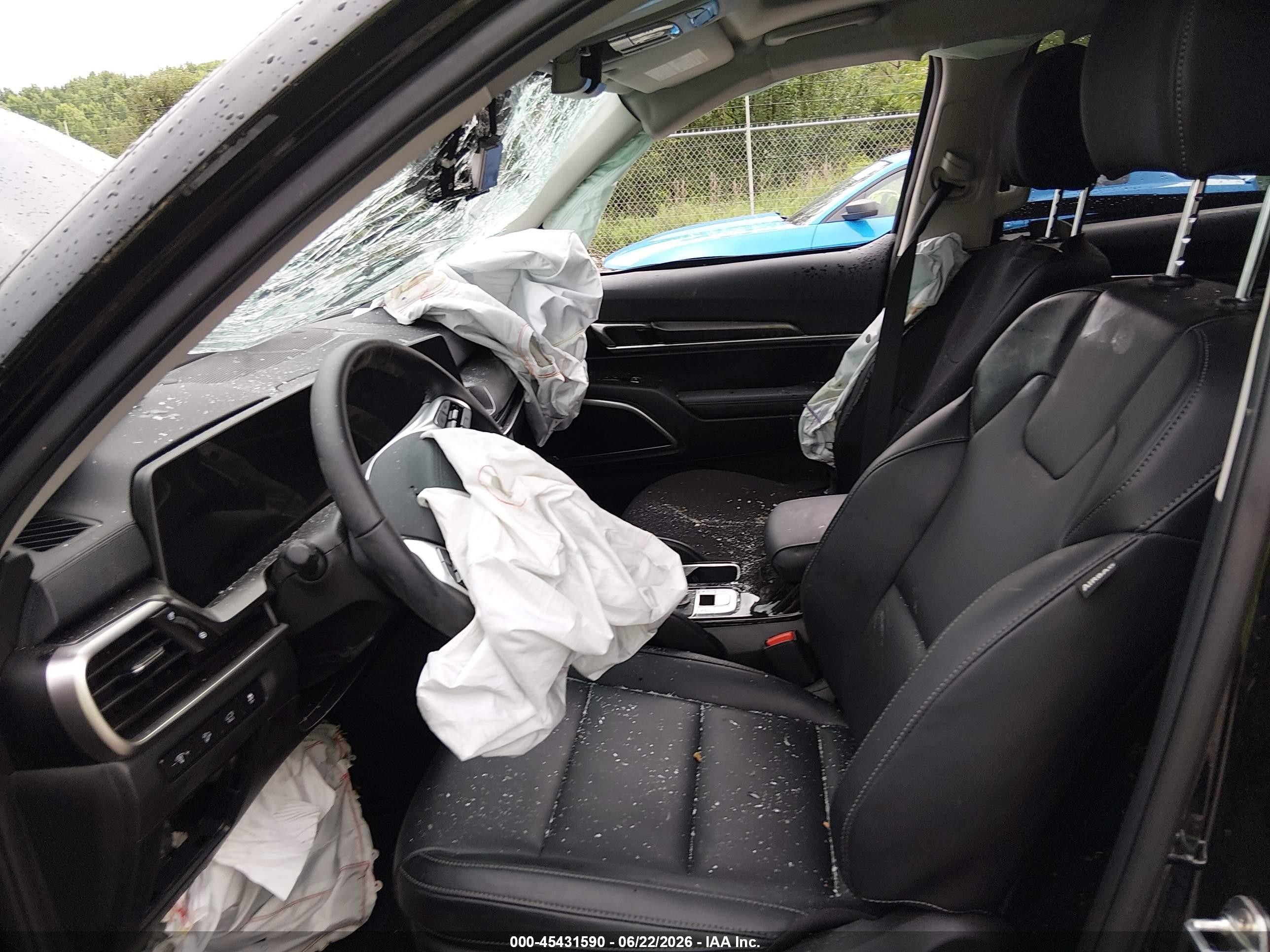 2025 Kia Telluride S Черный vin: 5XYP64GC7SG719831