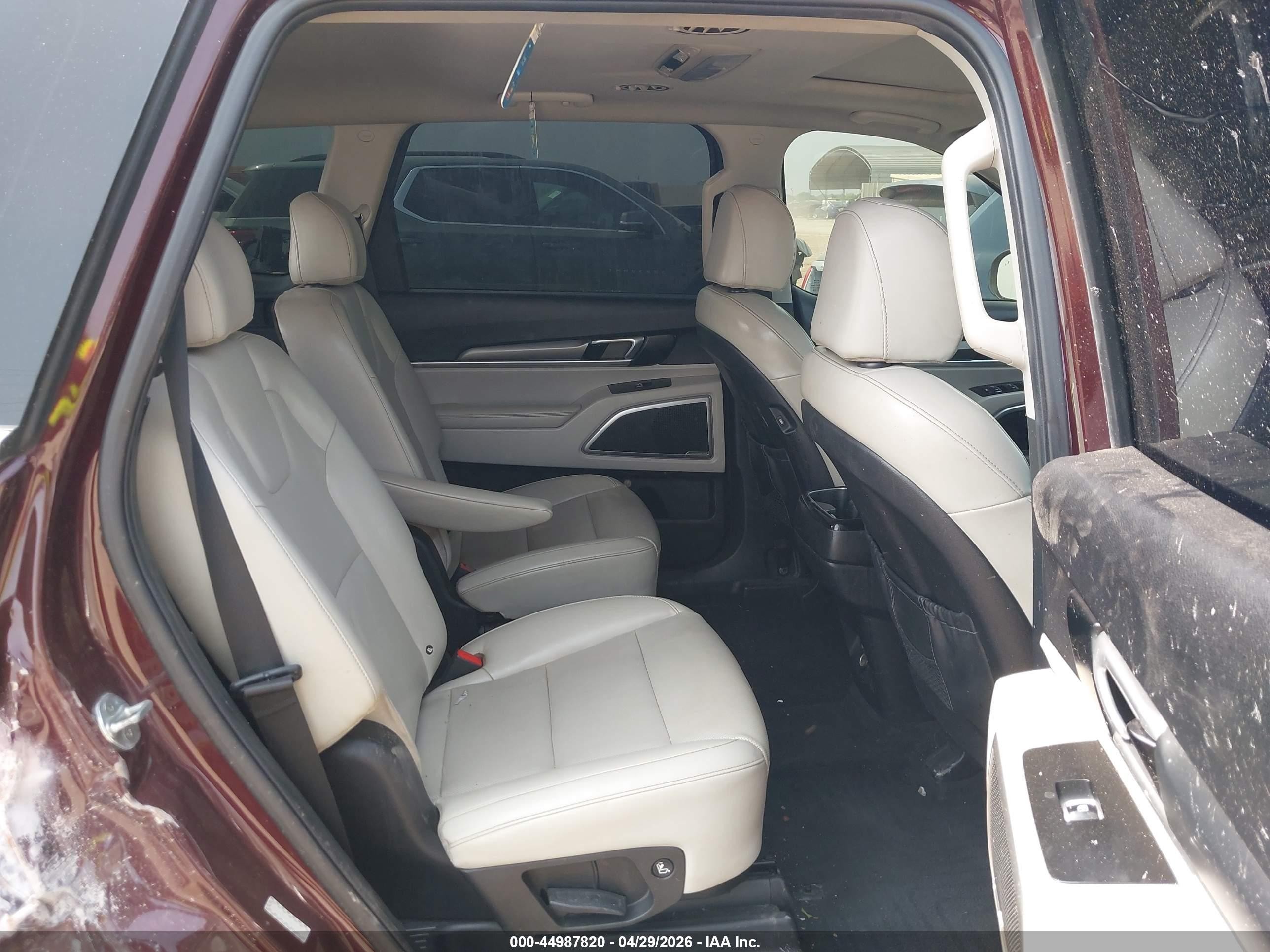 2022 Kia Telluride S Темно-бордовый vin: 5XYP64HC0NG203233