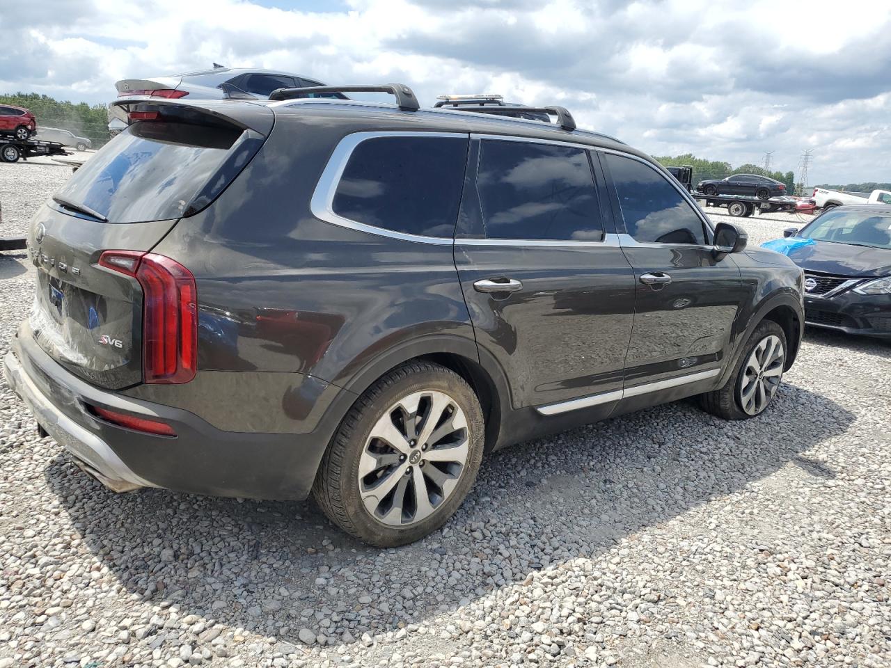2020 Kia Telluride S Коричневый vin: 5XYP64HC1LG054201