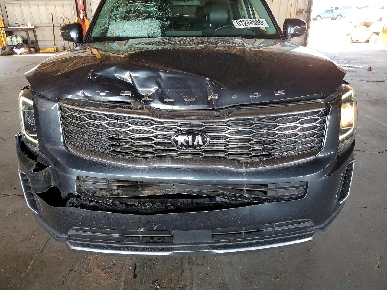 2021 Kia Telluride S Charcoal vin: 5XYP64HC2MG101737