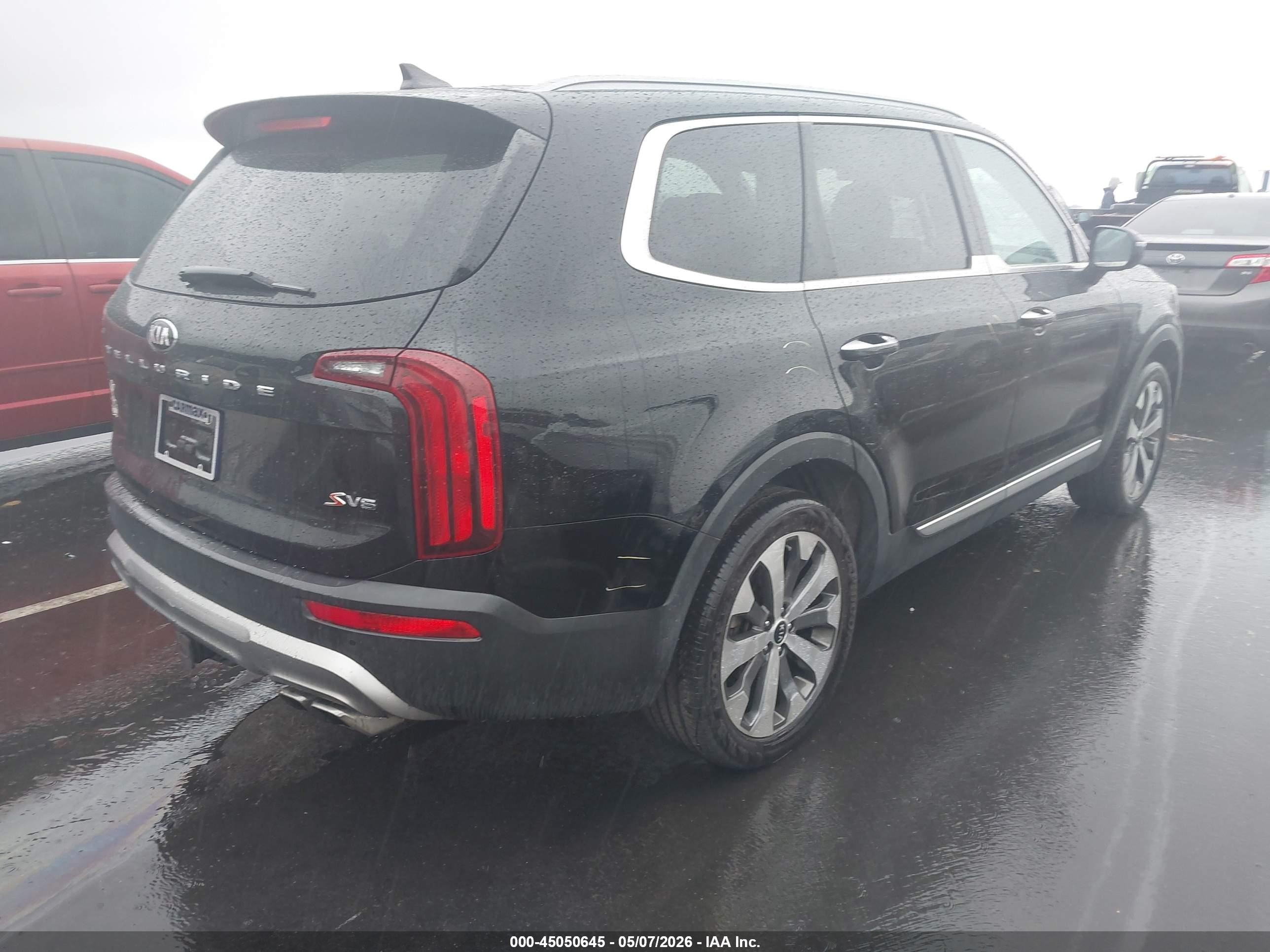 2020 Kia Telluride S Black vin: 5XYP64HC4LG073129