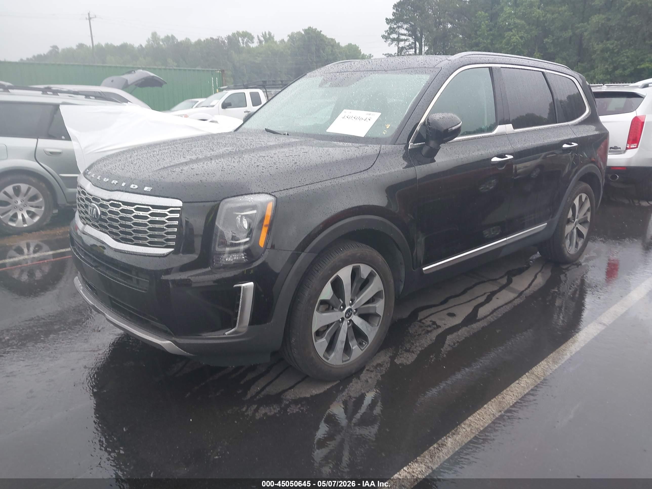 2020 Kia Telluride S Black vin: 5XYP64HC4LG073129