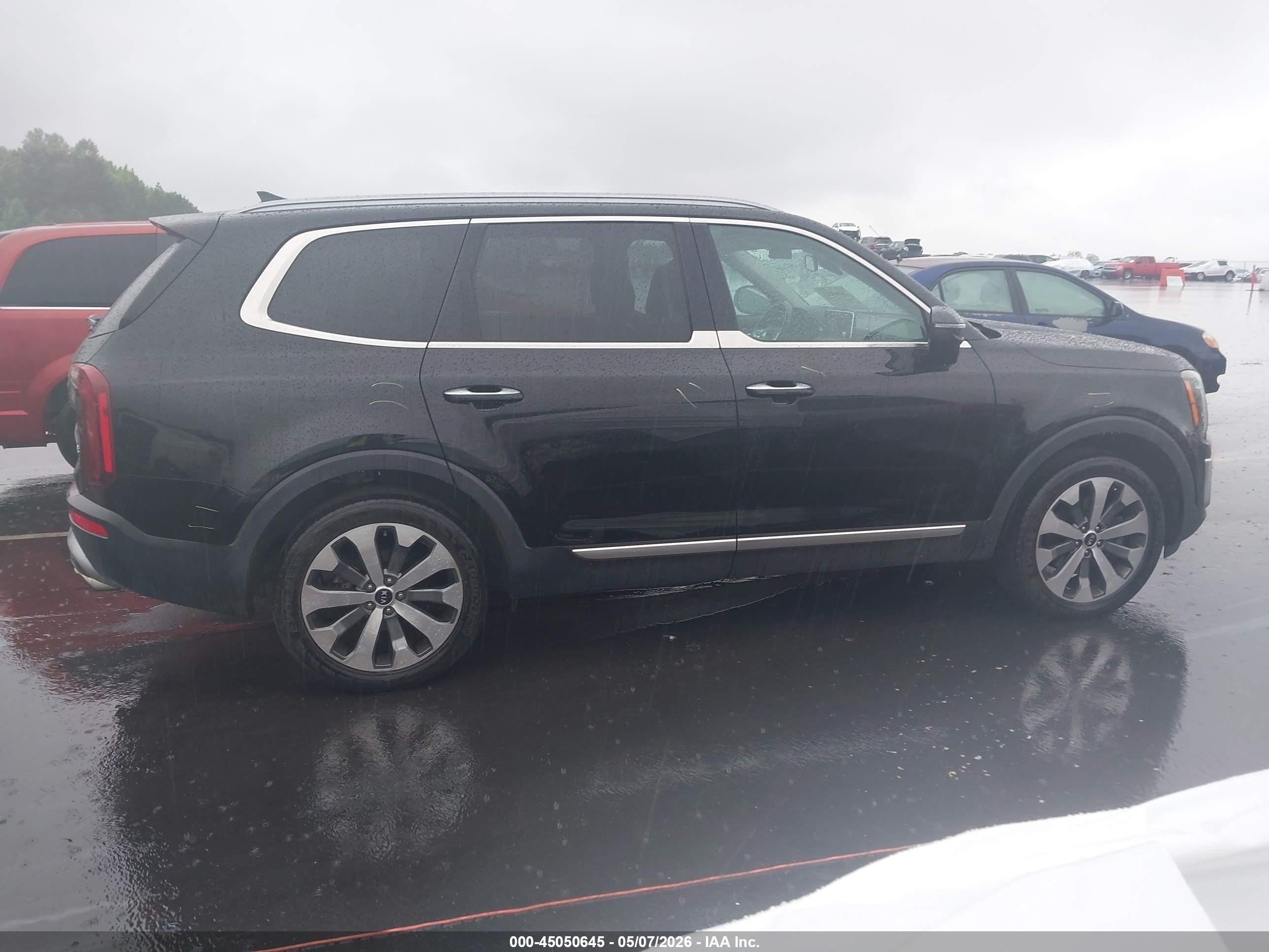 2020 Kia Telluride S Black vin: 5XYP64HC4LG073129
