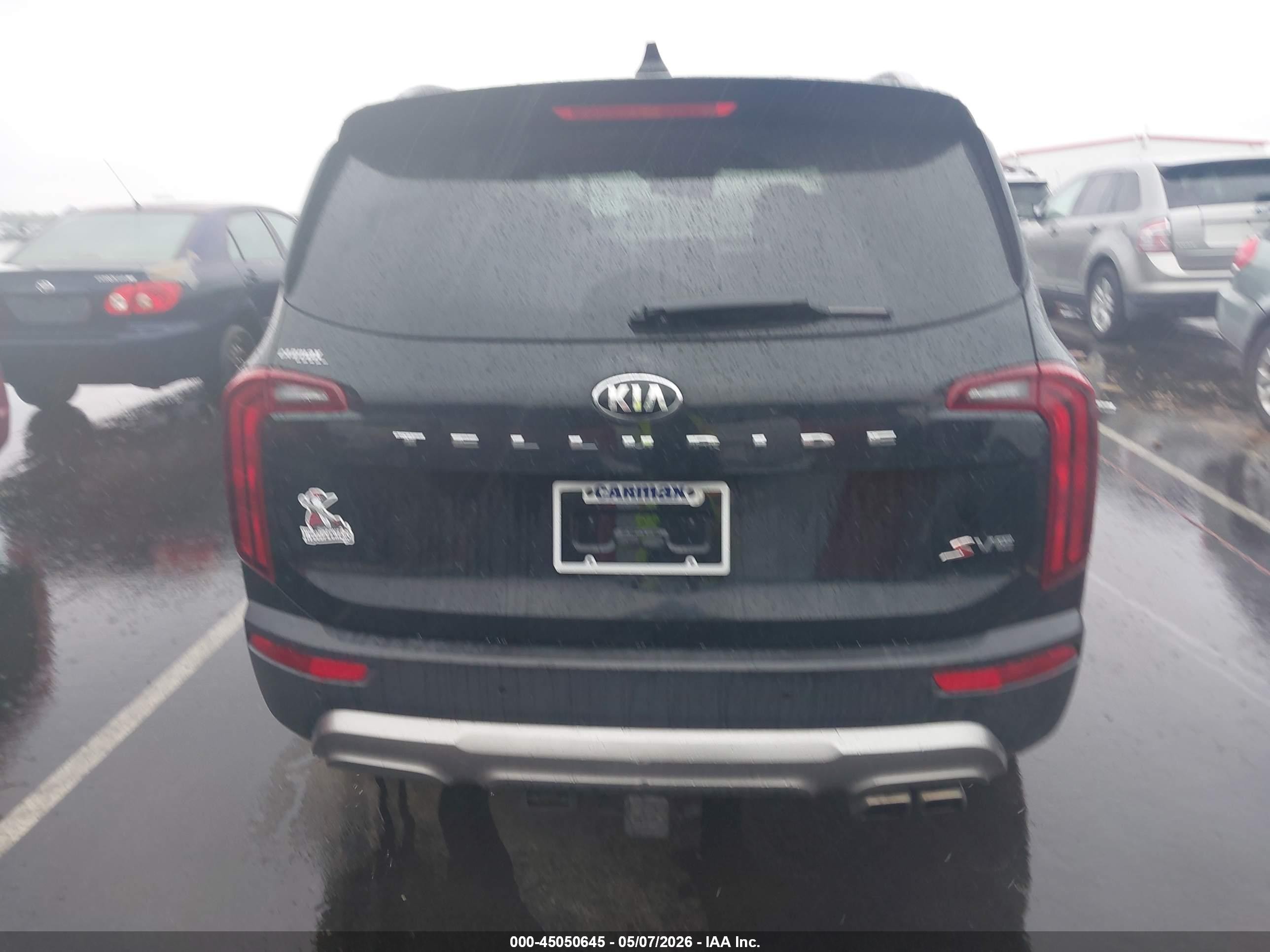 2020 Kia Telluride S Black vin: 5XYP64HC4LG073129