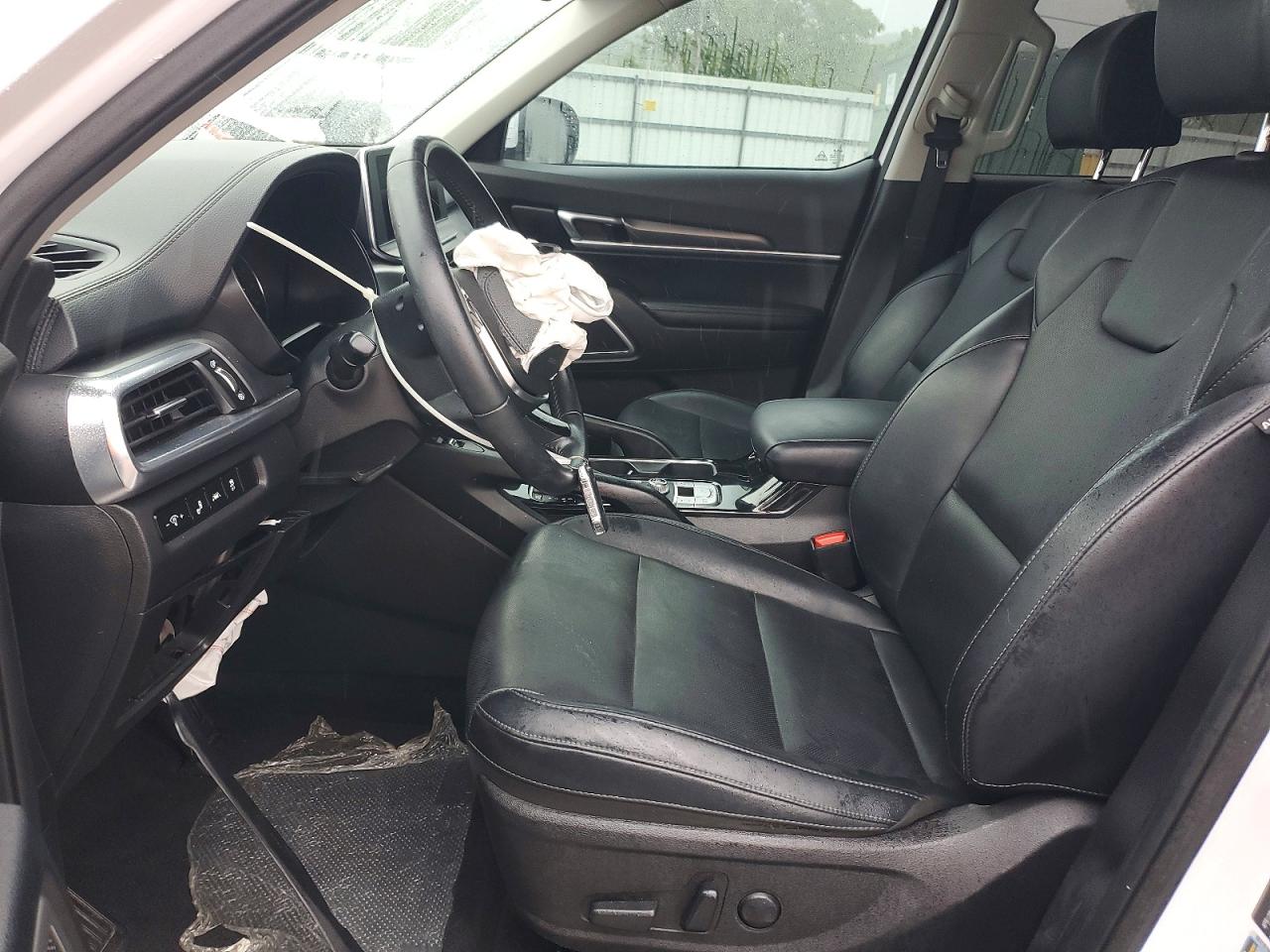 2022 Kia Telluride S White vin: 5XYP64HC7NG284540