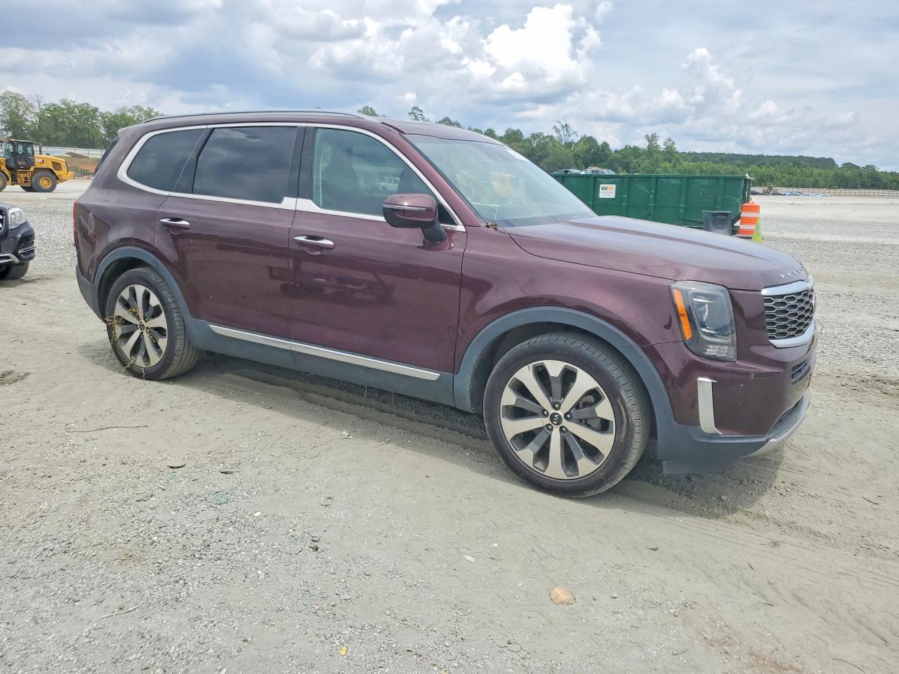 2020 Kia Telluride S Бордовый vin: 5XYP64HC8LG013967