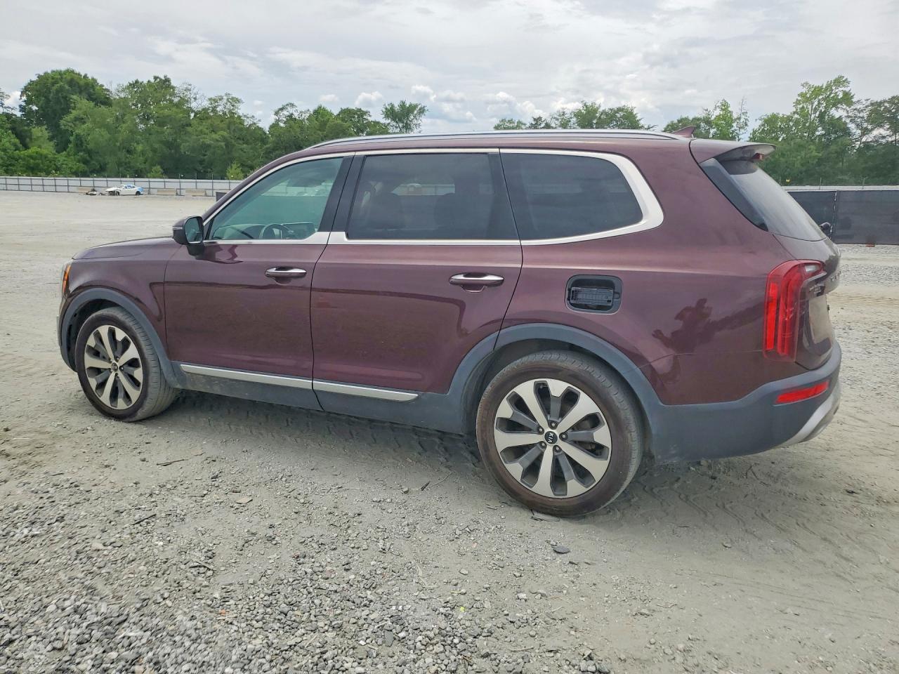 2020 Kia Telluride S Бордовый vin: 5XYP64HC8LG013967