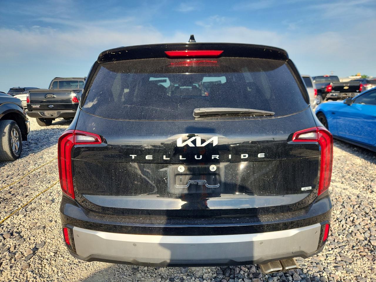 2023 Kia Telluride S Black vin: 5XYP6DGC0PG381308